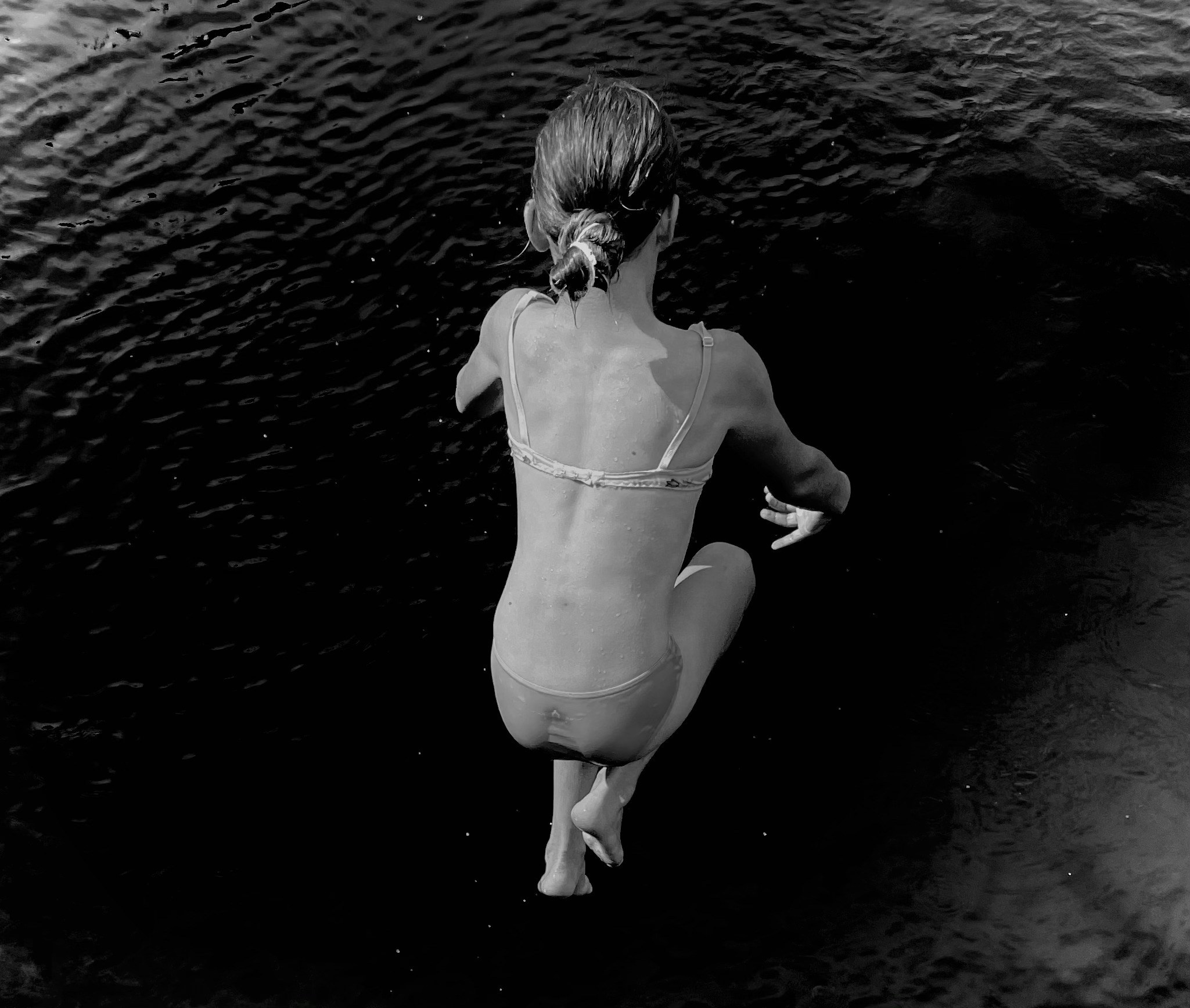 You fly when you jump. Ana Khocho