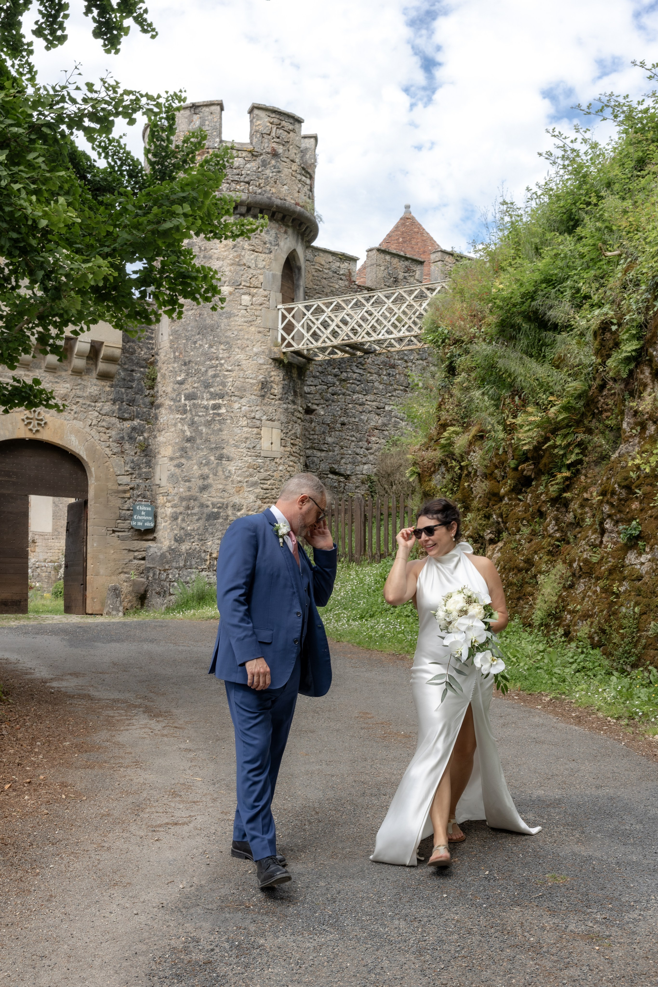 Elopement near Saint-Cirq-Lapopie. Crystal&Robert. Евгения Смирнова — Ваш фотограф в Тулузе и на юго-западе Франции