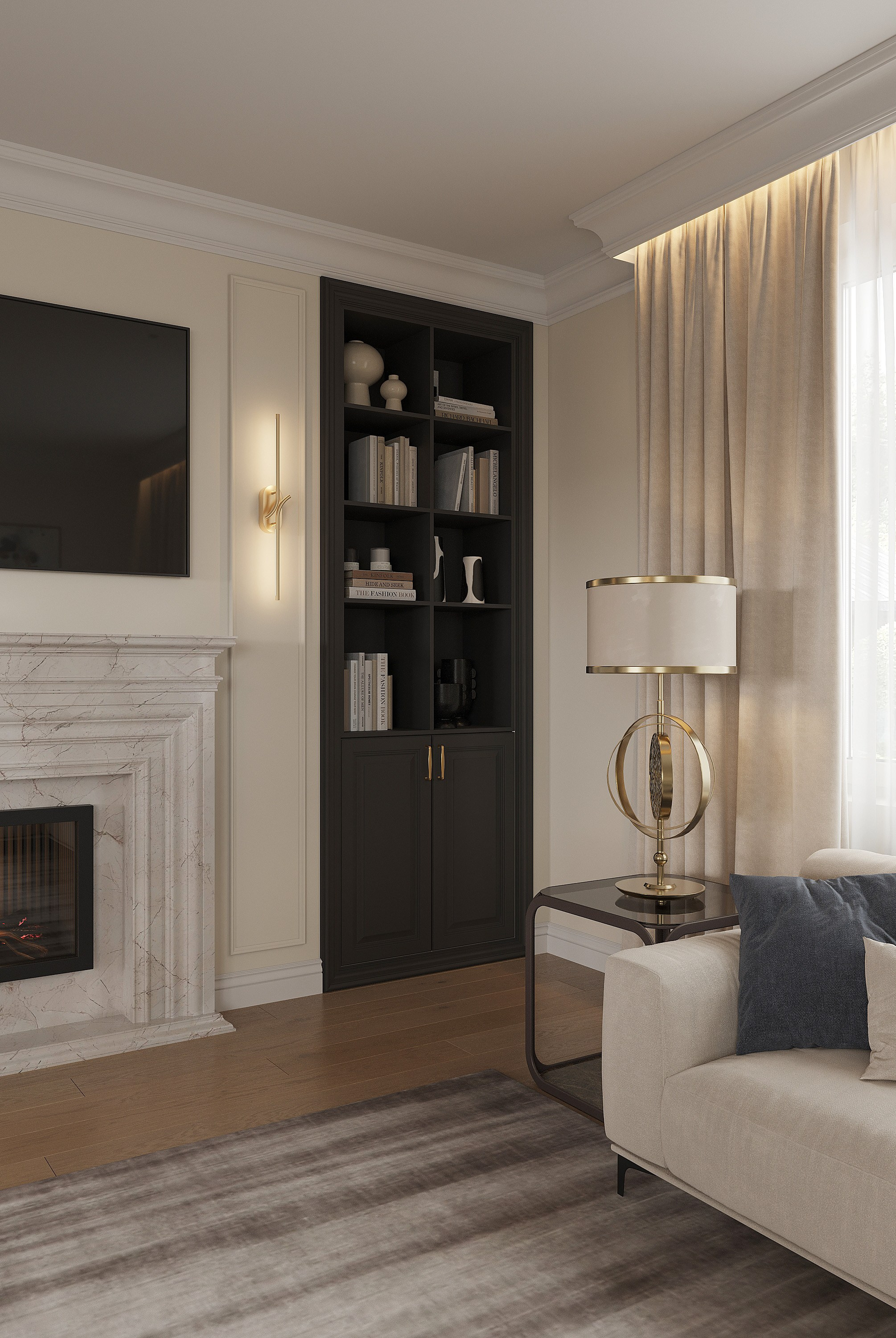 Private Residence in Jūrmala. Interior Design Studio 4 Stūri