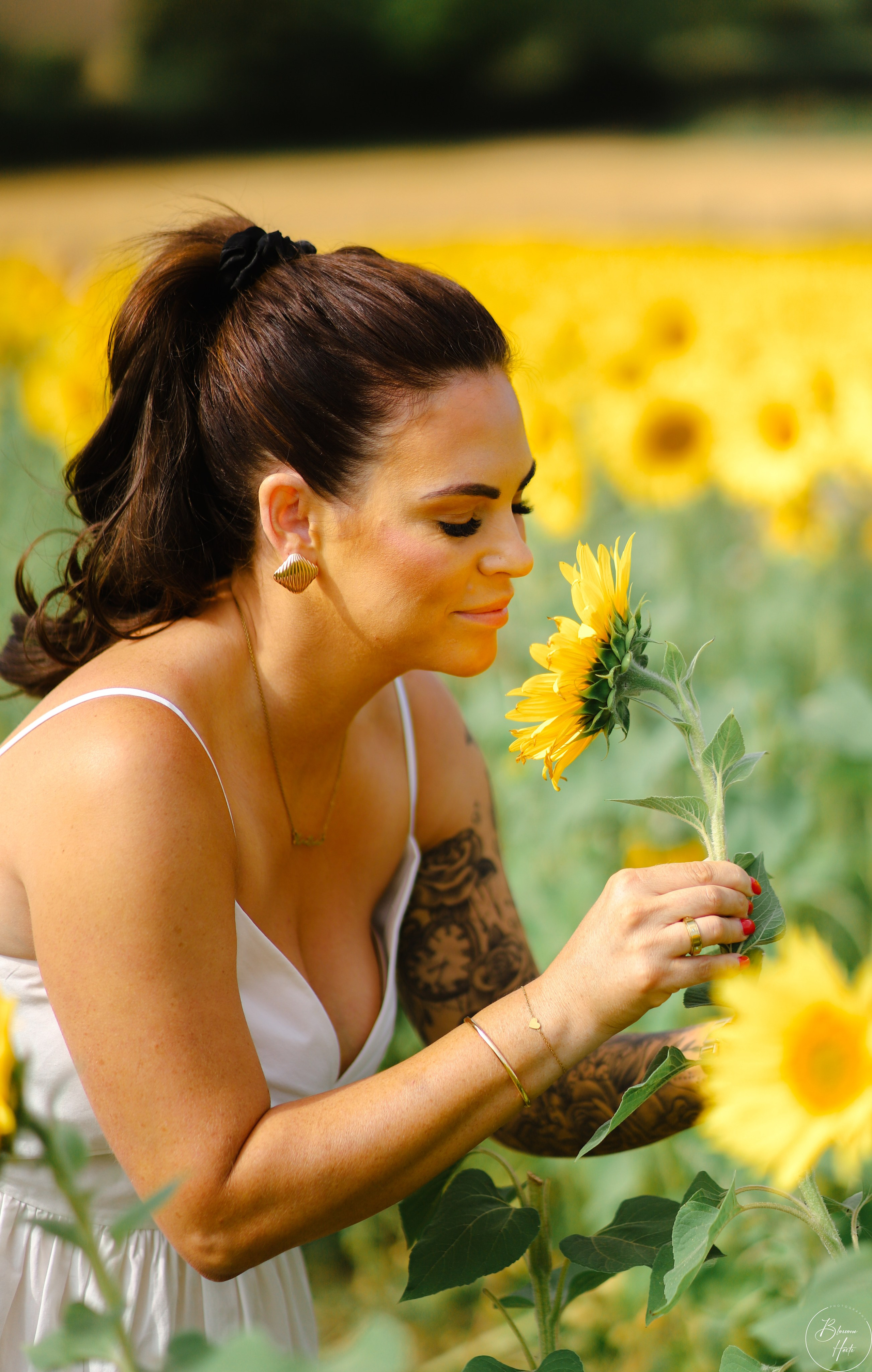 Sunflowers. Family & children’s photographer in Herts & West London Iryna Blair