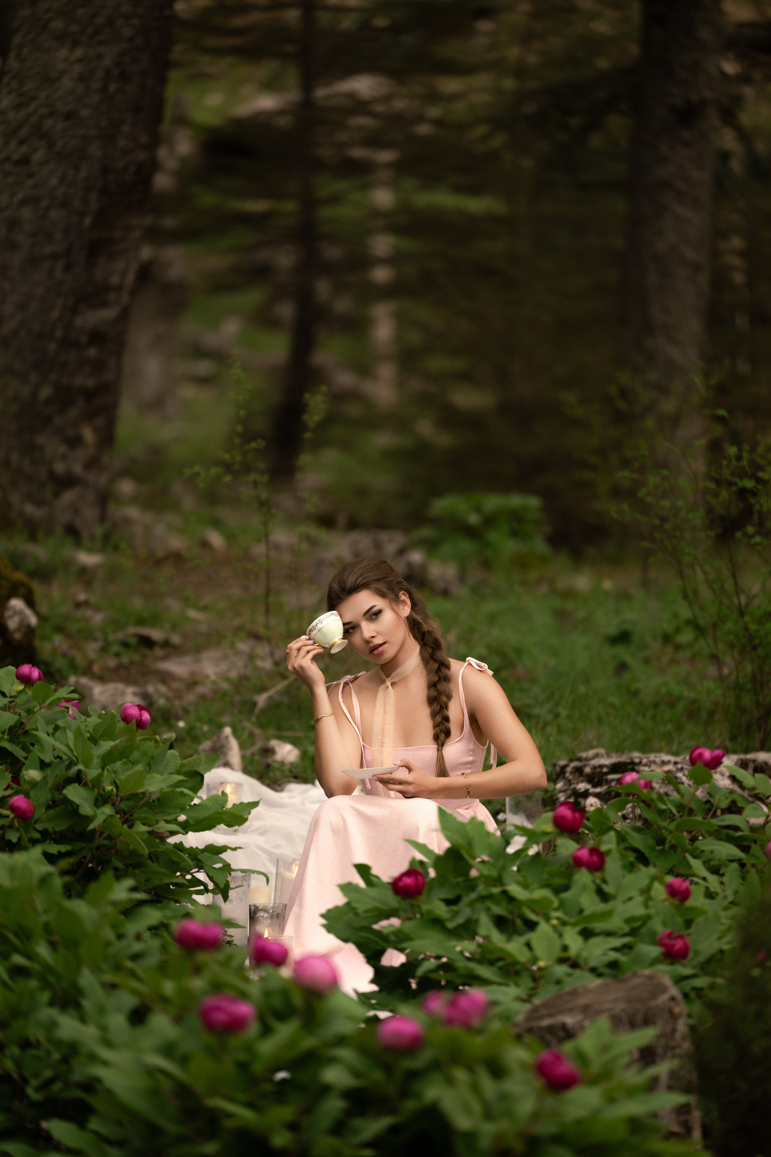 Анталия — Фотосессия в горах с дикими пионами