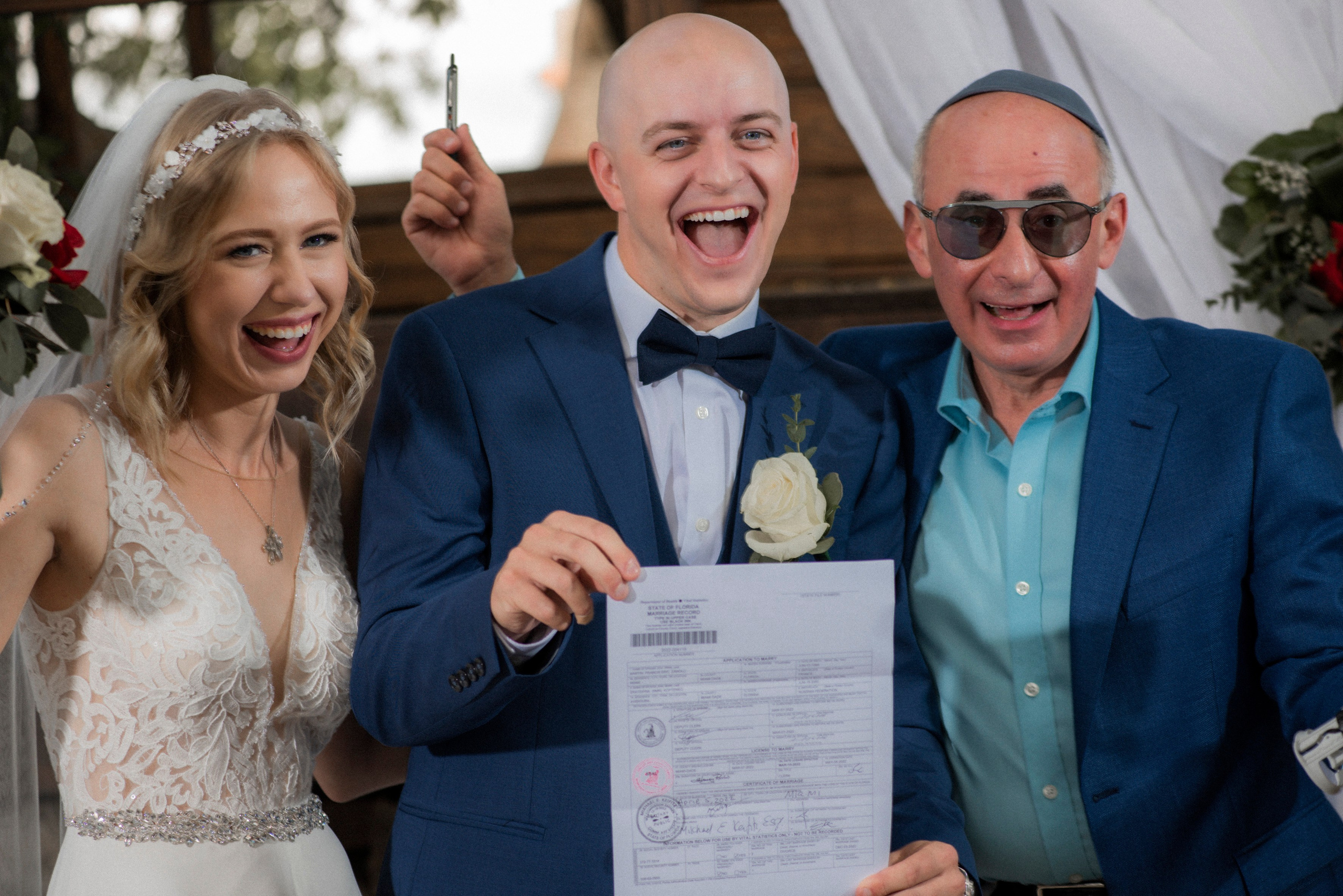 KATE AND ALEX. Florida destination wedding photographer