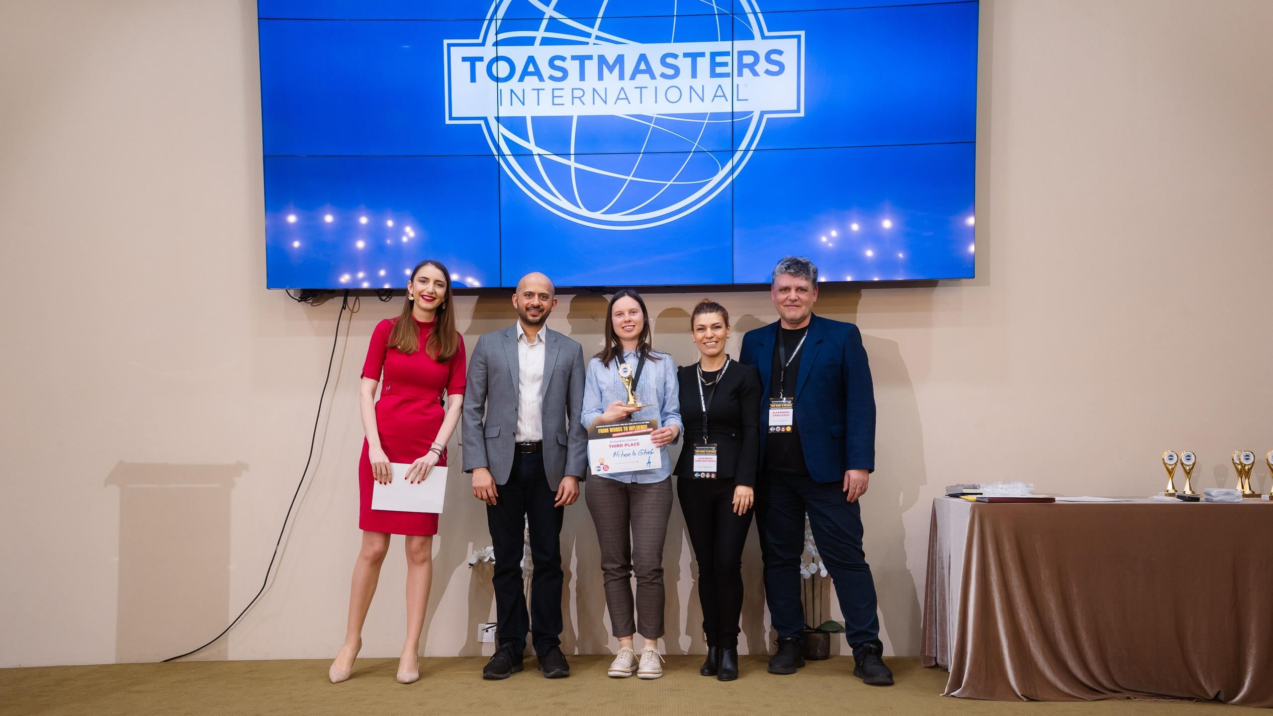 Toastmasters Conference. Marius Ciocan