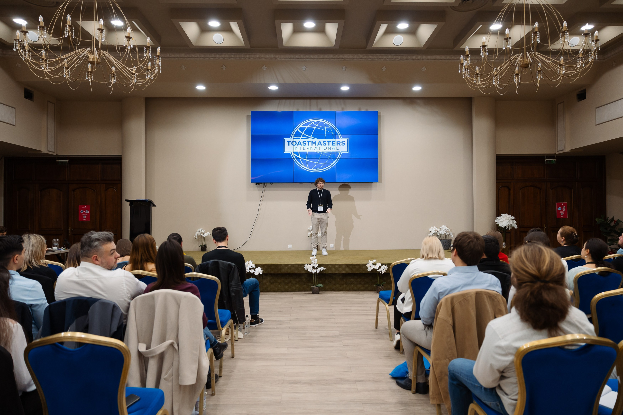 Toastmasters Conference. Marius Ciocan