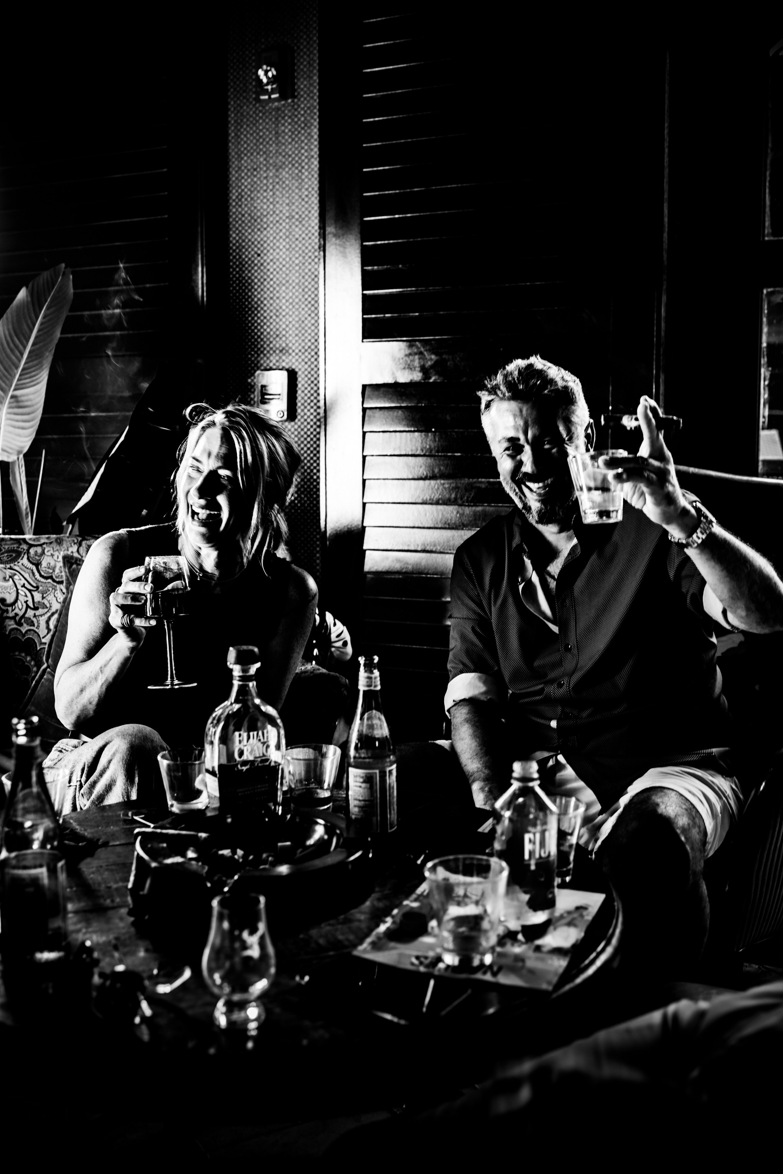 Burn Black and White Series. Out and About 239