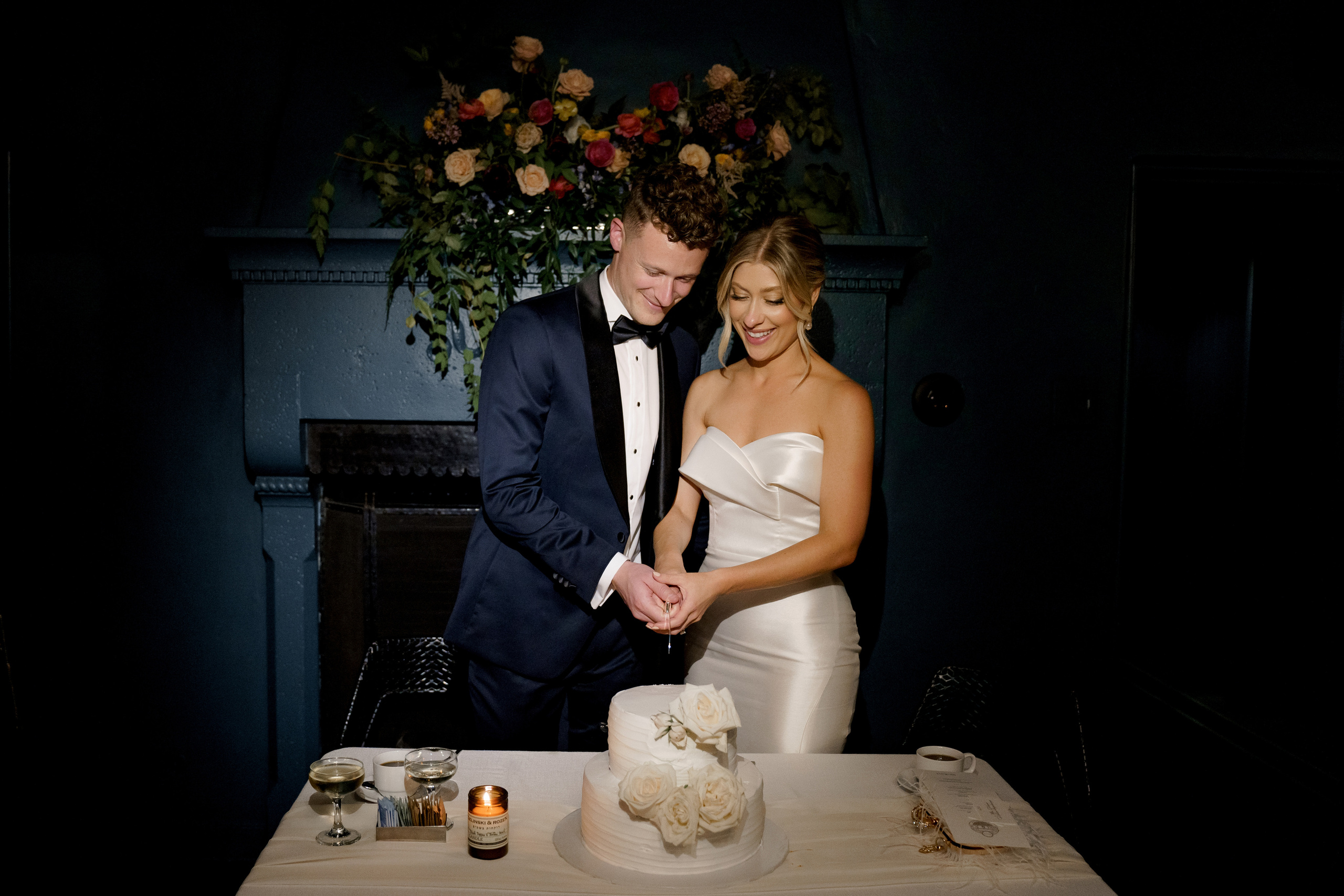 Anna and Joe’s Cozy Backyard Wedding with Jewish Traditions. Wedding photographer and videographer New York | New Jersey