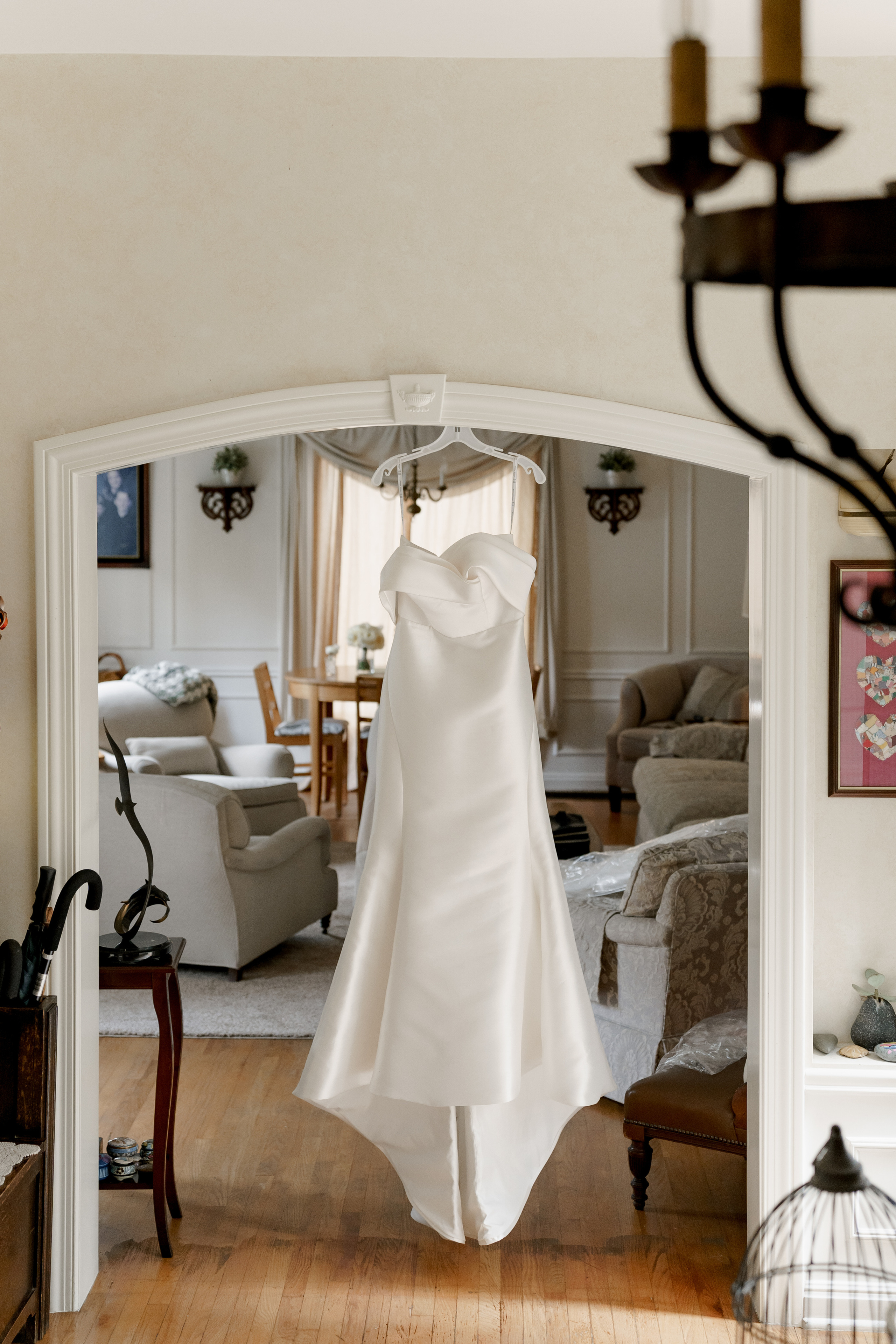 Anna and Joe’s Cozy Backyard Wedding with Jewish Traditions. Wedding photographer and videographer New York | New Jersey