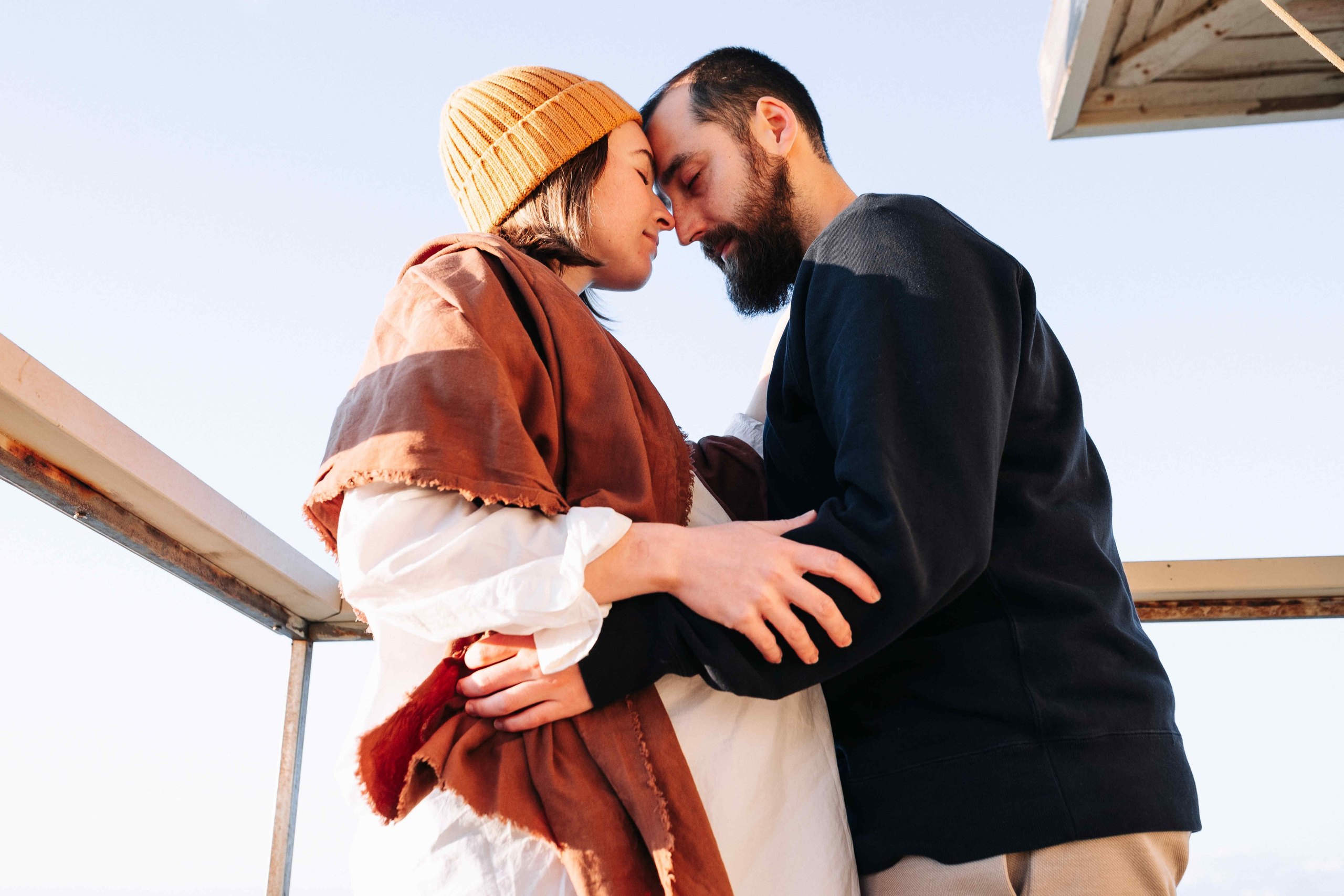 WINTER, PREGNANCY PHOTOSESSION (TEL AVIV). PHOTOGRAPHER IN ISRAEL