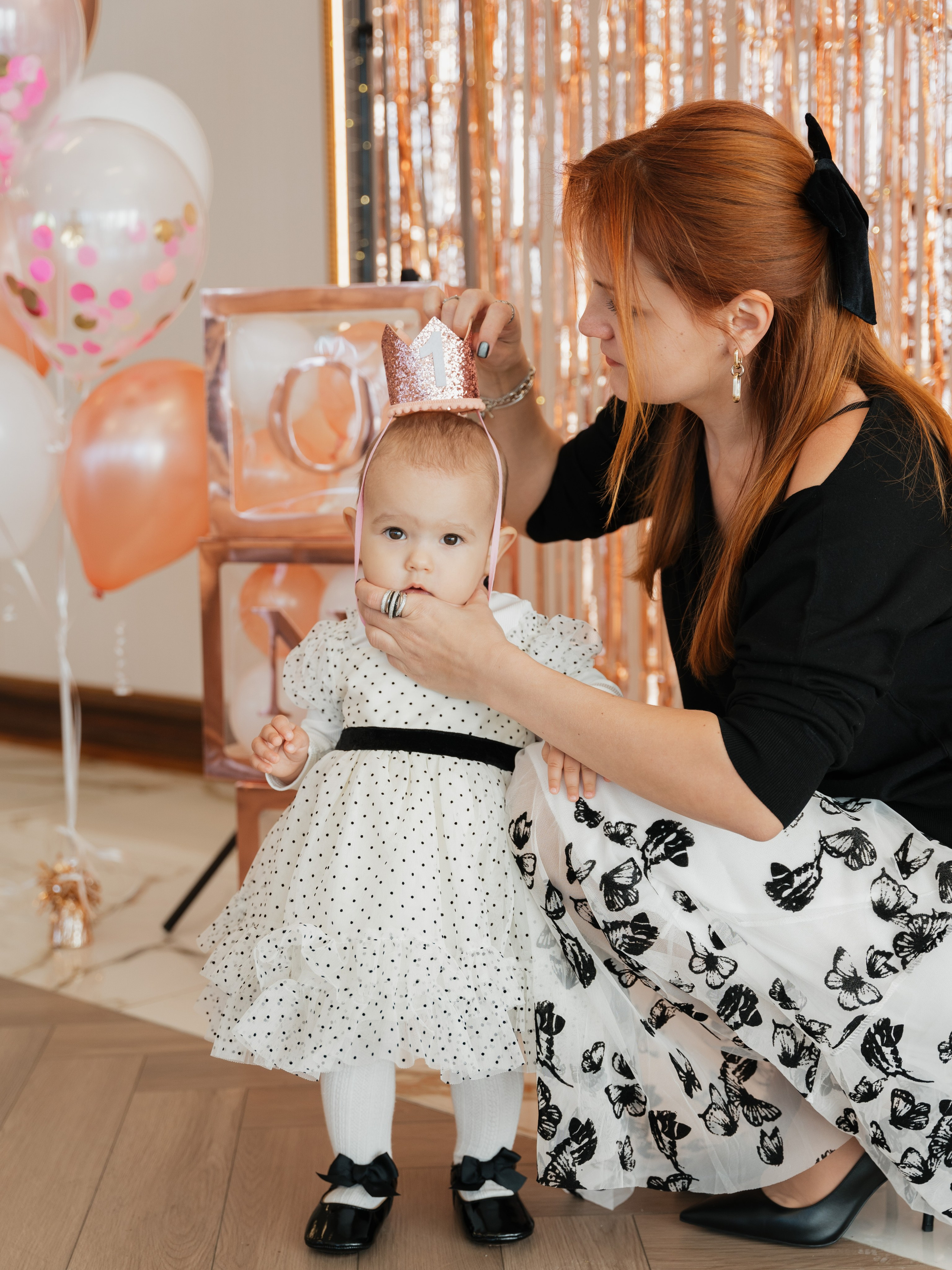 First birthday photoshoot Emily