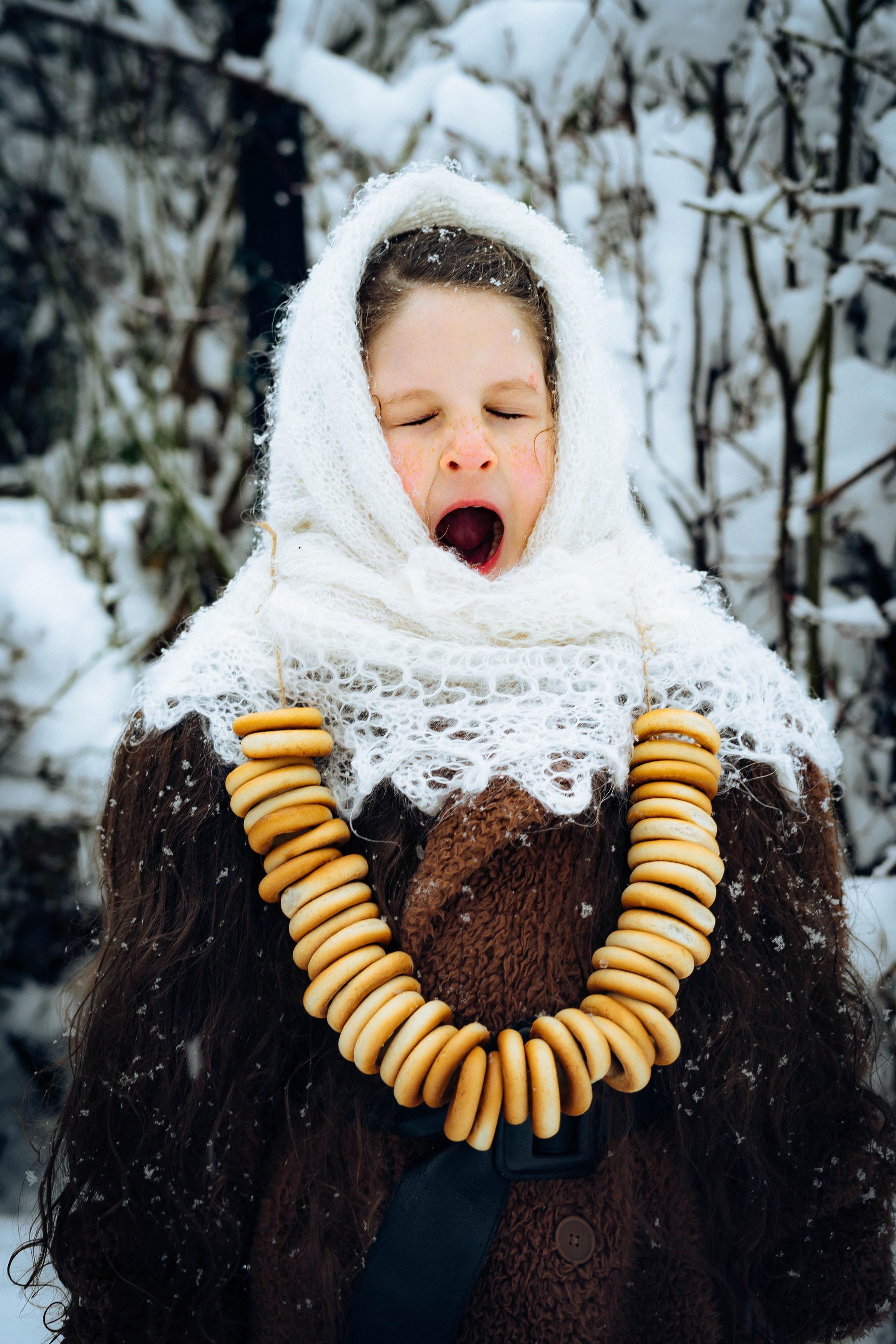 Snow in Vancouver. Main
