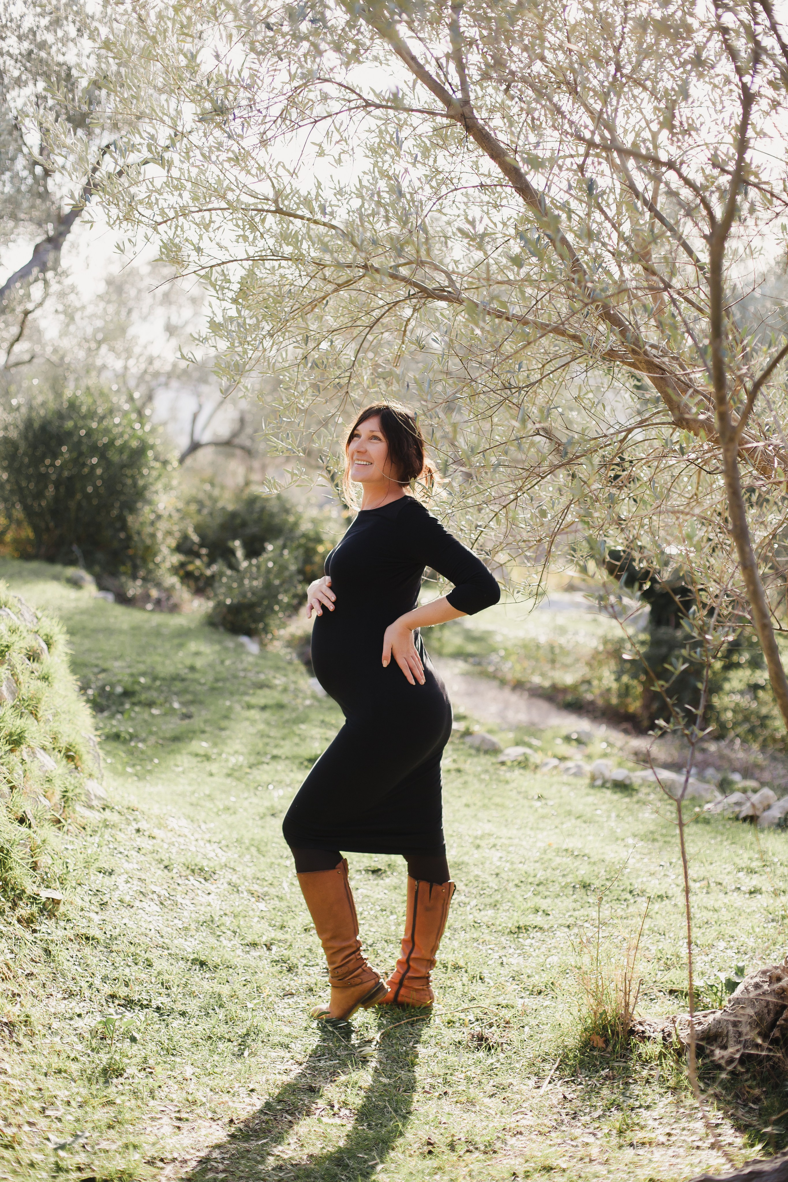 Maternity Session in the Olives. Sunkrit Photography