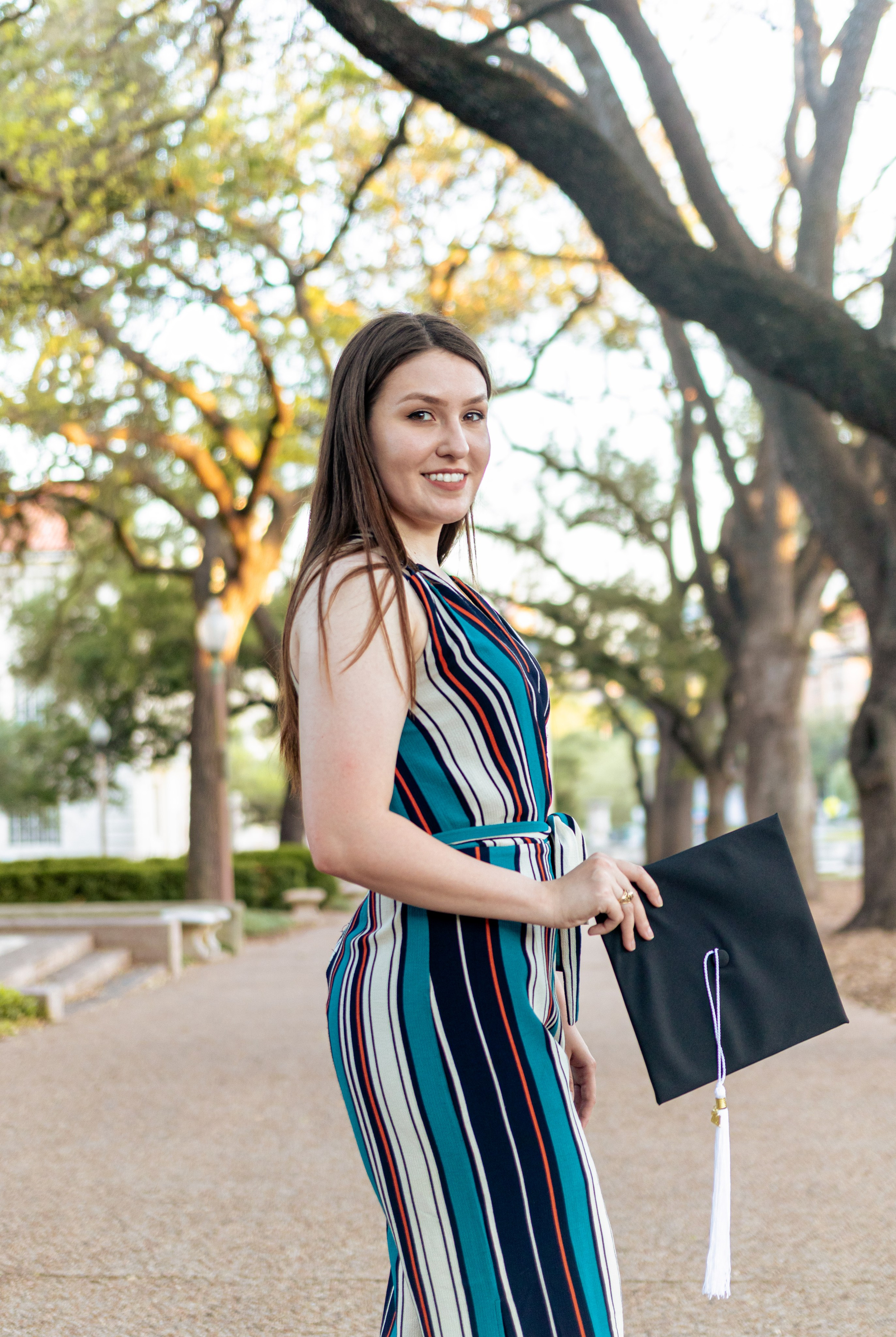 Kayla’s senior photoshoot at the University of Texas Austin