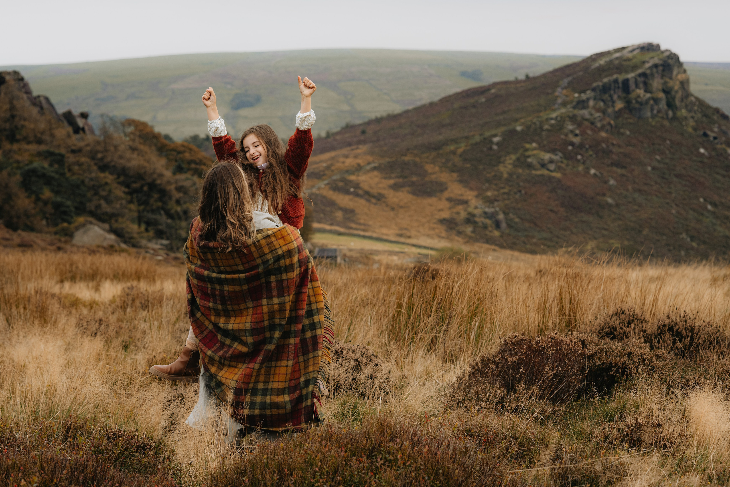 Mommy and me, Peak District. Tania Gandrabur, photographer in West Midlands, England