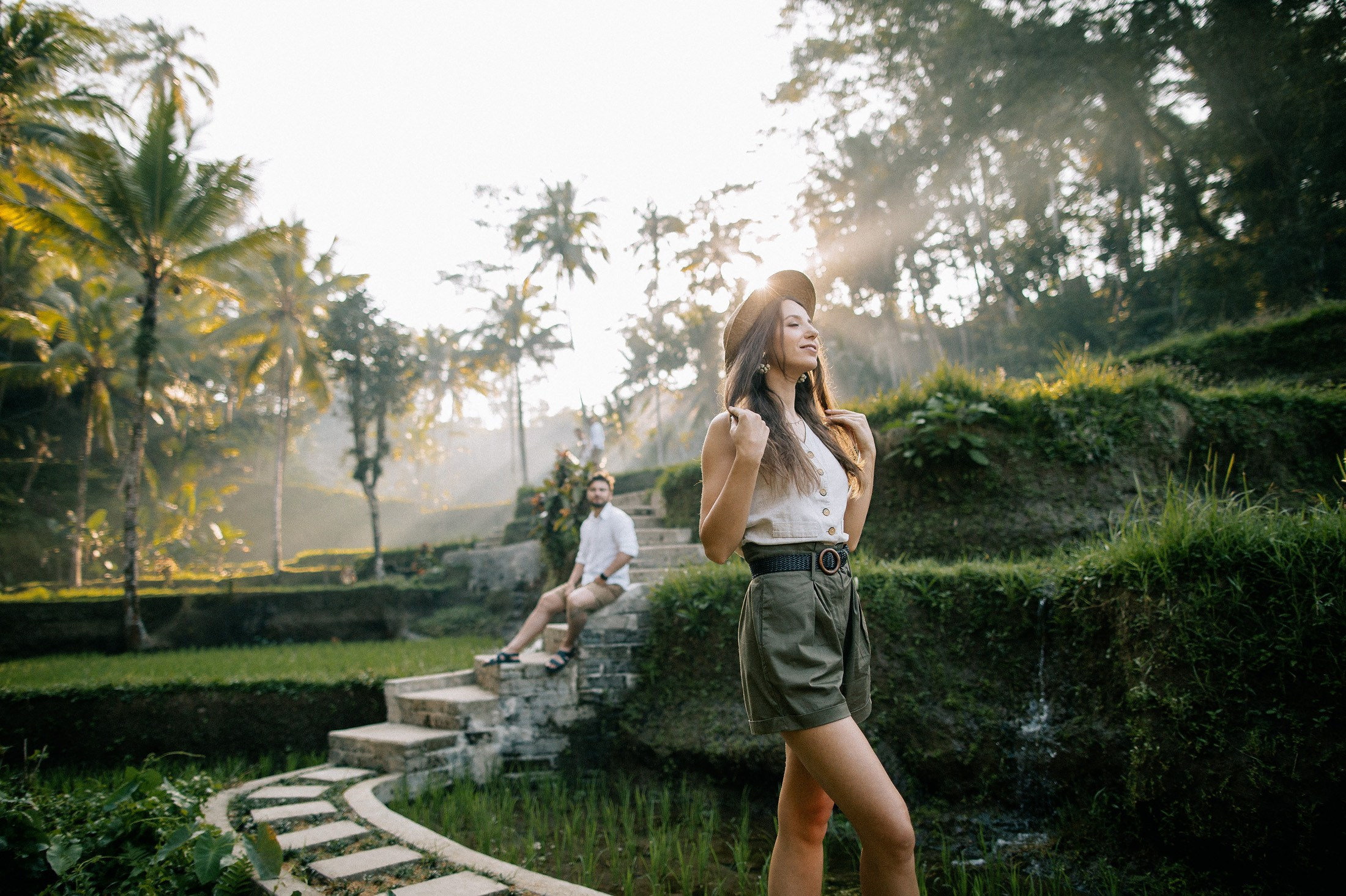 Rice terraces + waterfall. Getitfeel — Aesthetic Photography and Videography