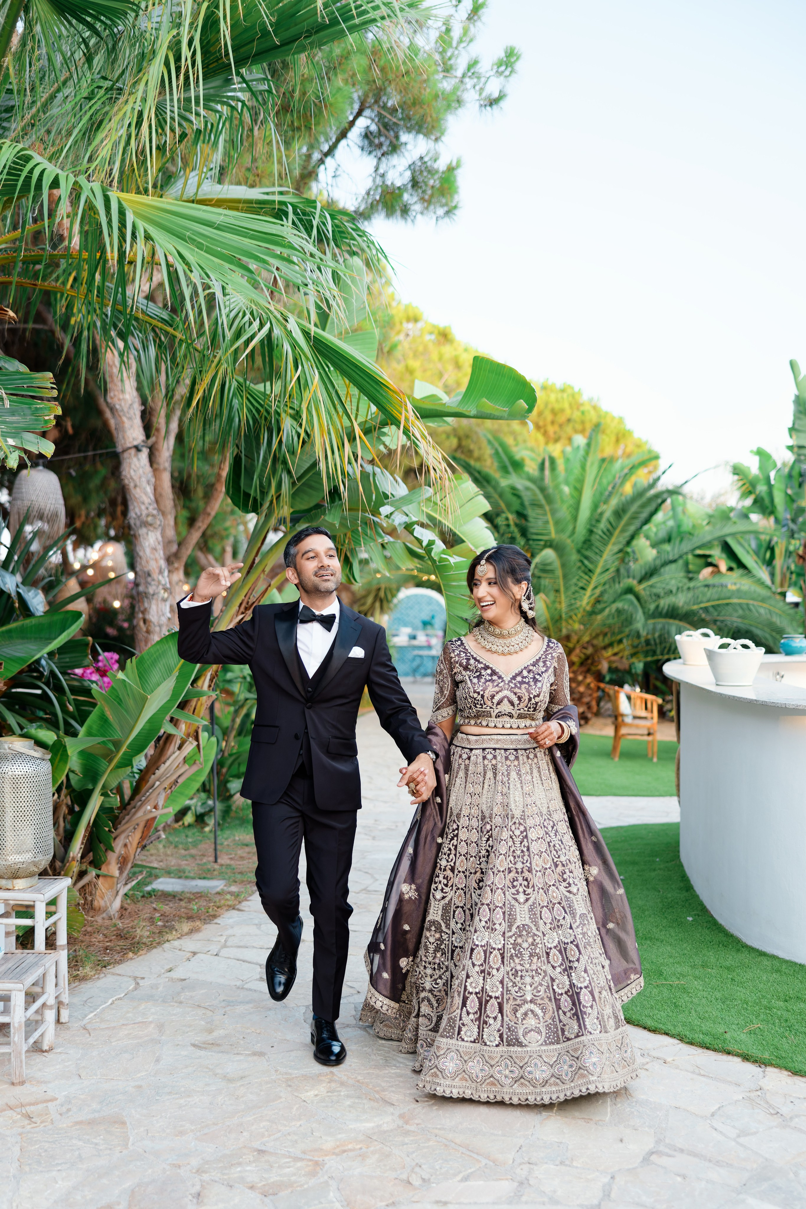 Indian wedding at Gran Villa Rosa, Barcelona