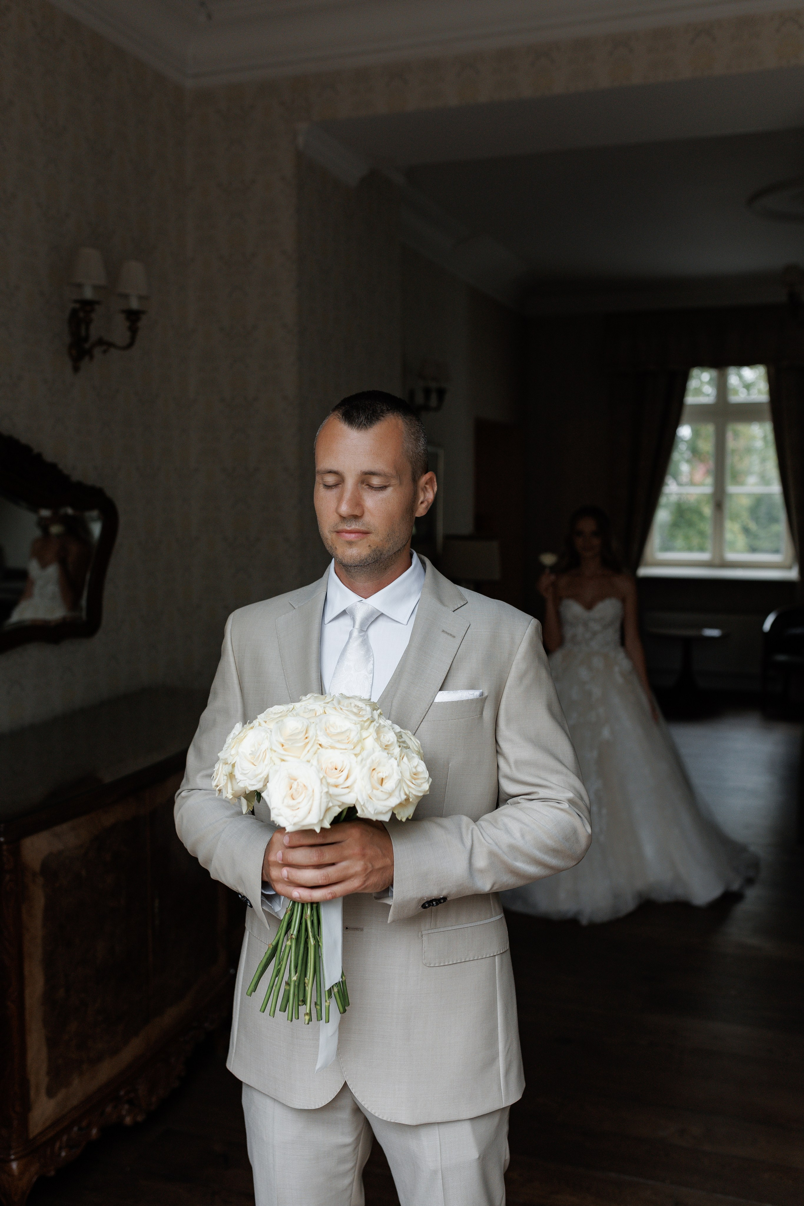 Kamila & Jorg. Dwor Sireakow. 26.07.2025. Fotograf ślubny i rodzinny w Krakowie Yana Klymova