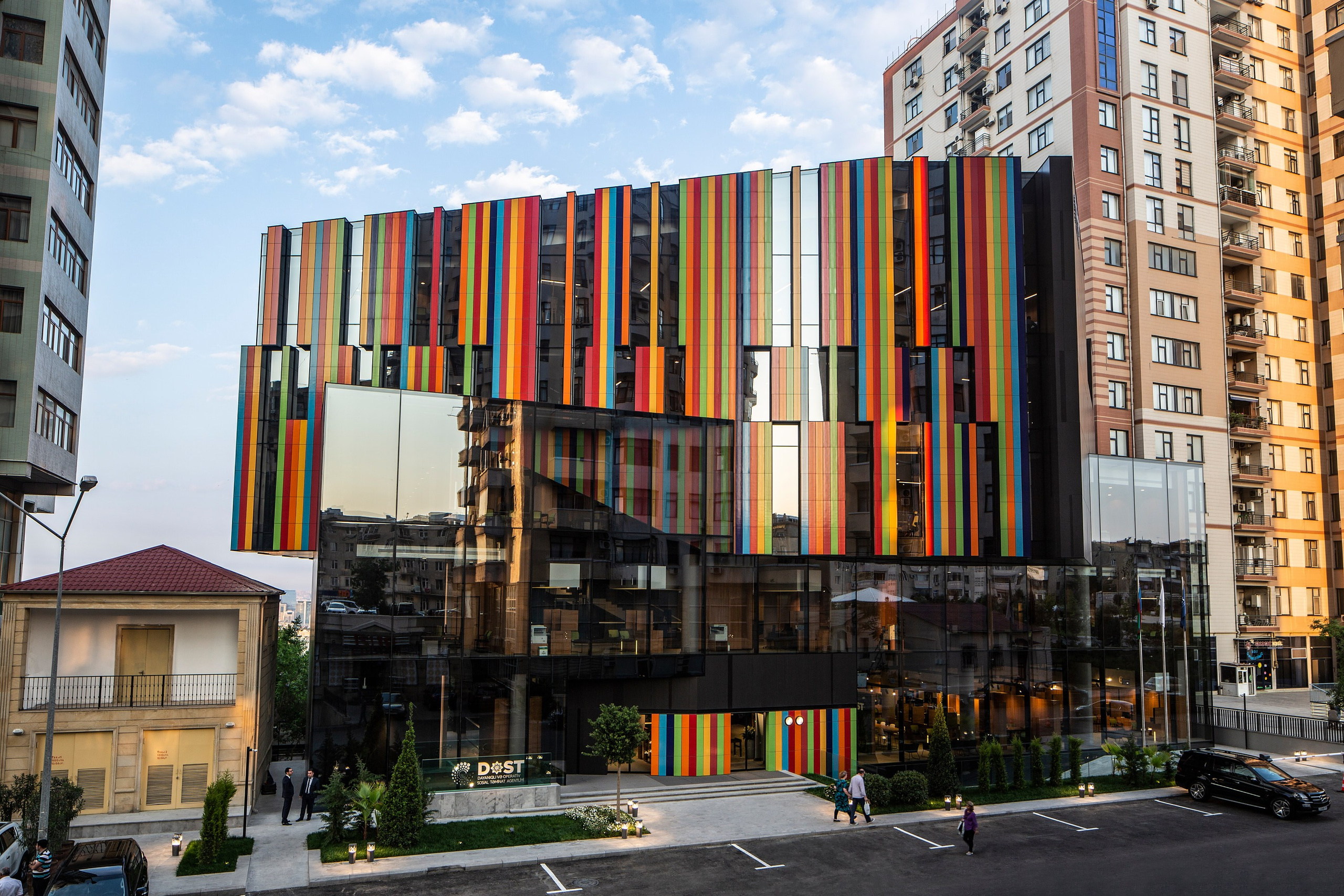 D.O.S.T. municipal building. Elmar Mustafazadeh Photography