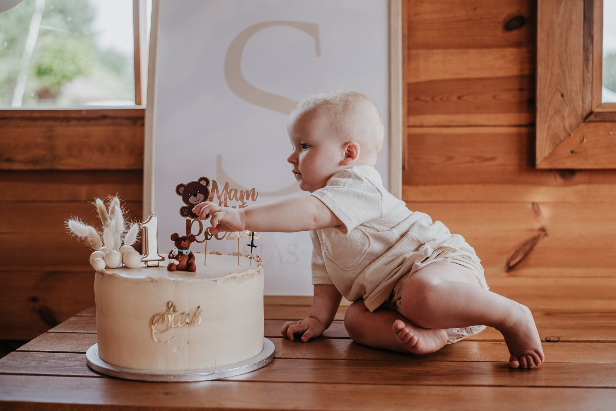 Roczek Stasia. Dominika Strachacka Fotografia | Fotograf ślubny i rodzinny Opole Lubelskie Lublin