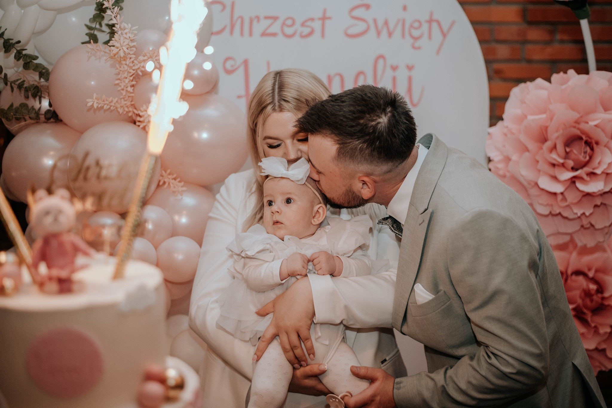 Chrzest Święty Kornelii. Dominika Strachacka Fotografia | Fotograf ślubny i rodzinny Opole Lubelskie Lublin