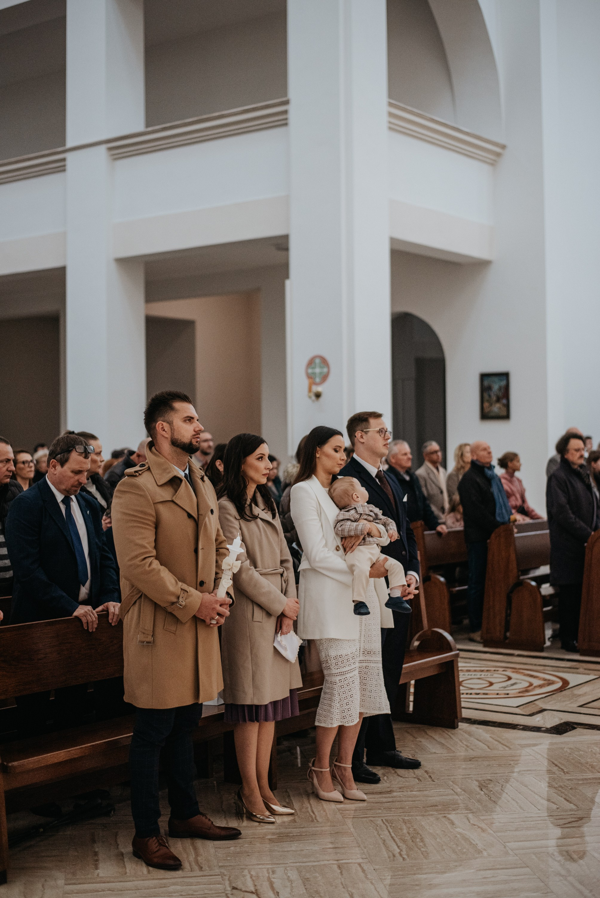 Chrzest Święty Wojtka. Dominika Strachacka Fotografia | Fotograf ślubny i rodzinny Opole Lubelskie Lublin