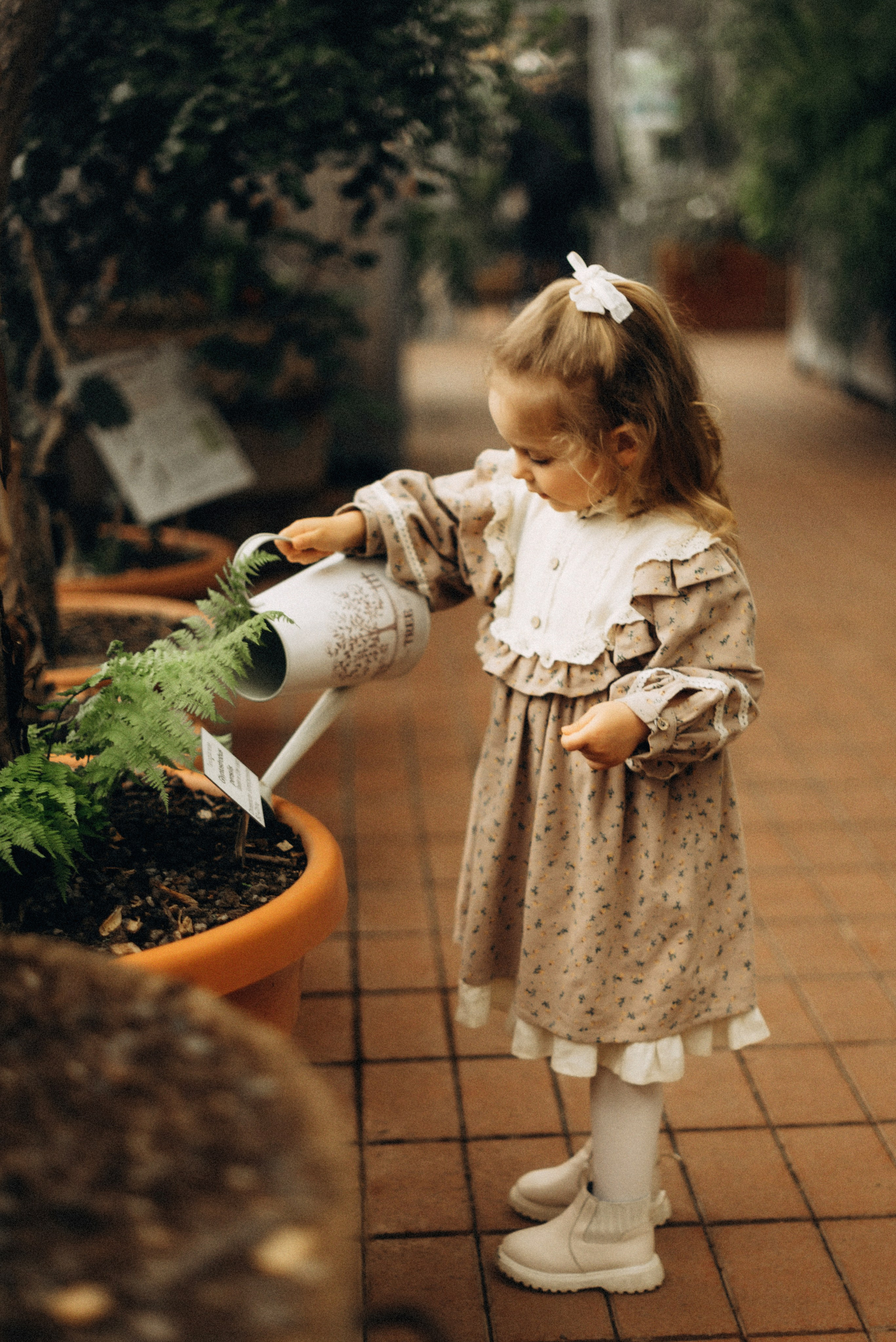 The story in the greenhouse. Семейный фотограф Лейпциг, Германия