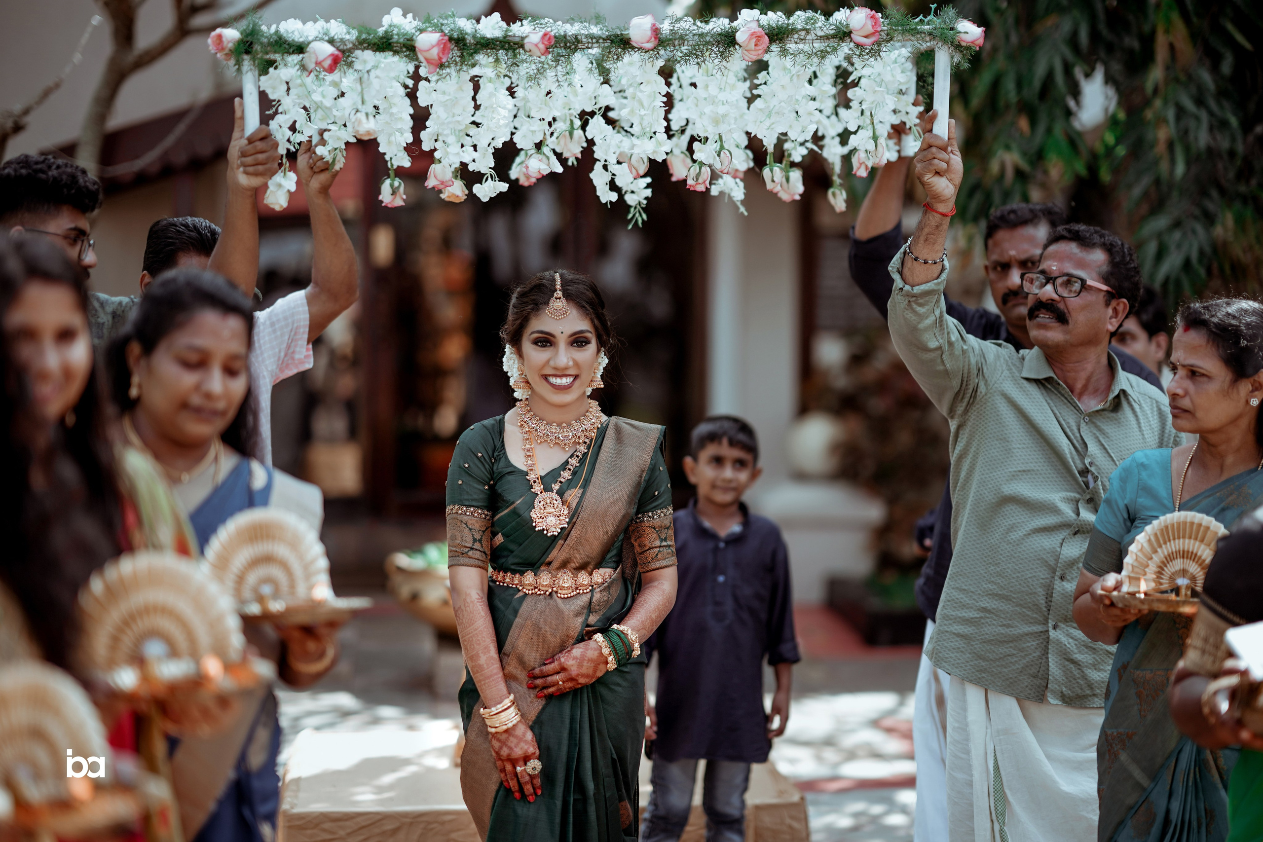 A South Indian Intimate wedding. BokehAds | Wedding Photography & Films