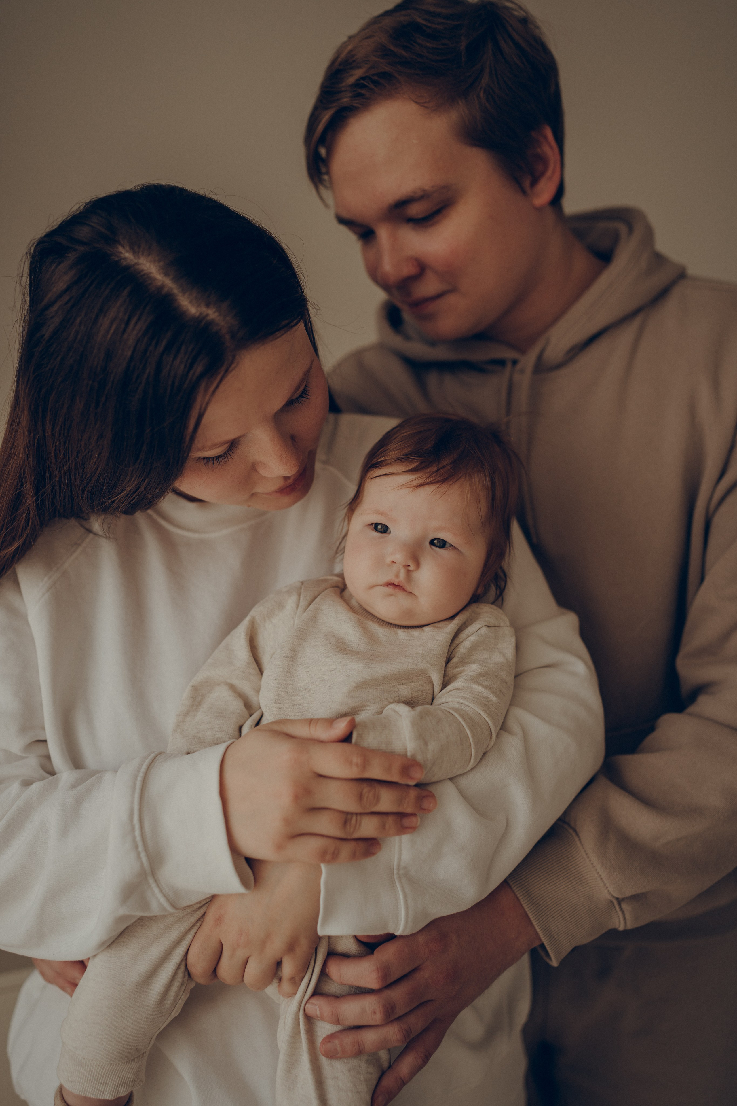Семейная с младенцем. Фотограф Москва Ларина Юлия