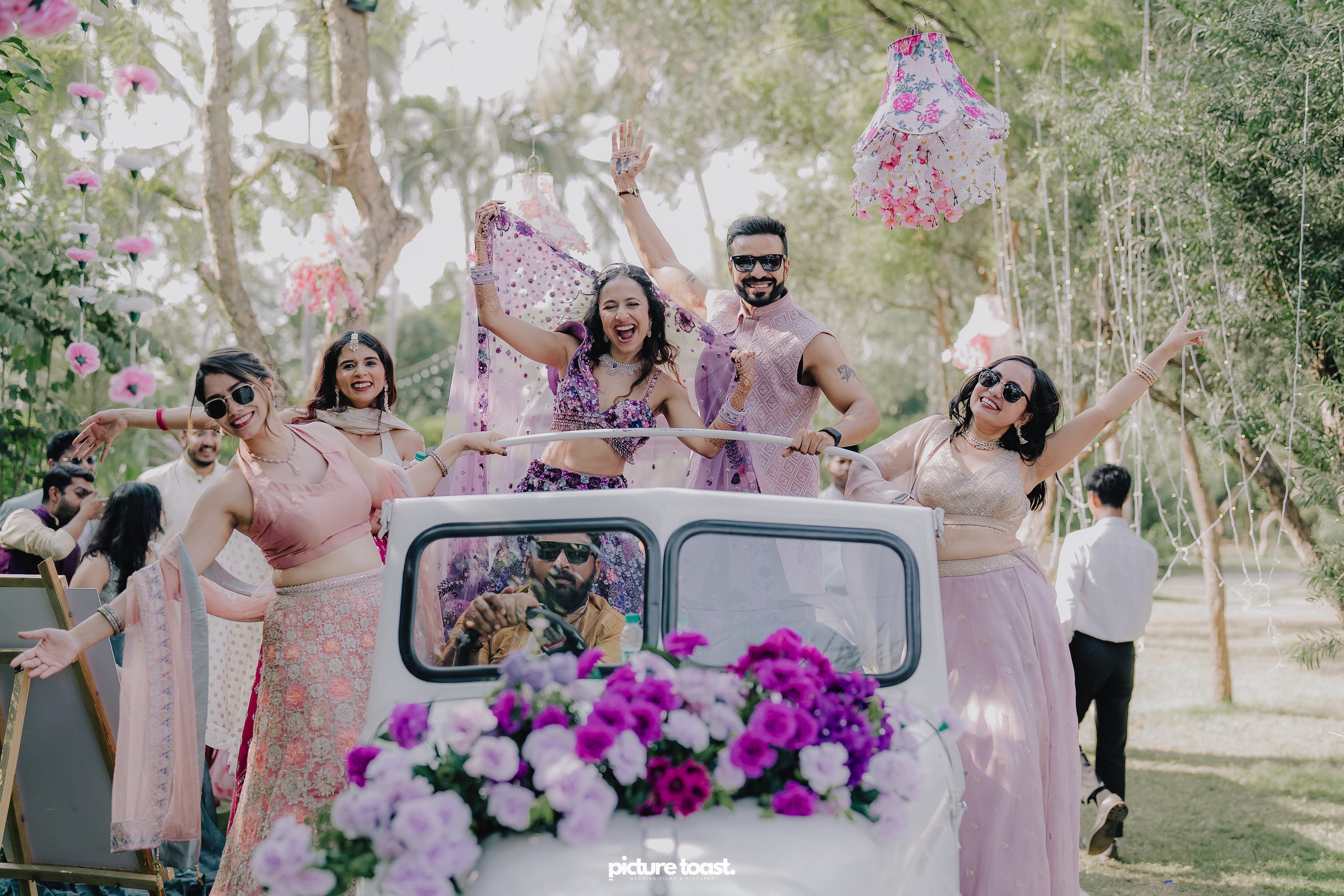 Varamala Ft. Barbie & Aneesh. Fine art Wedding Photographers in India & Canada