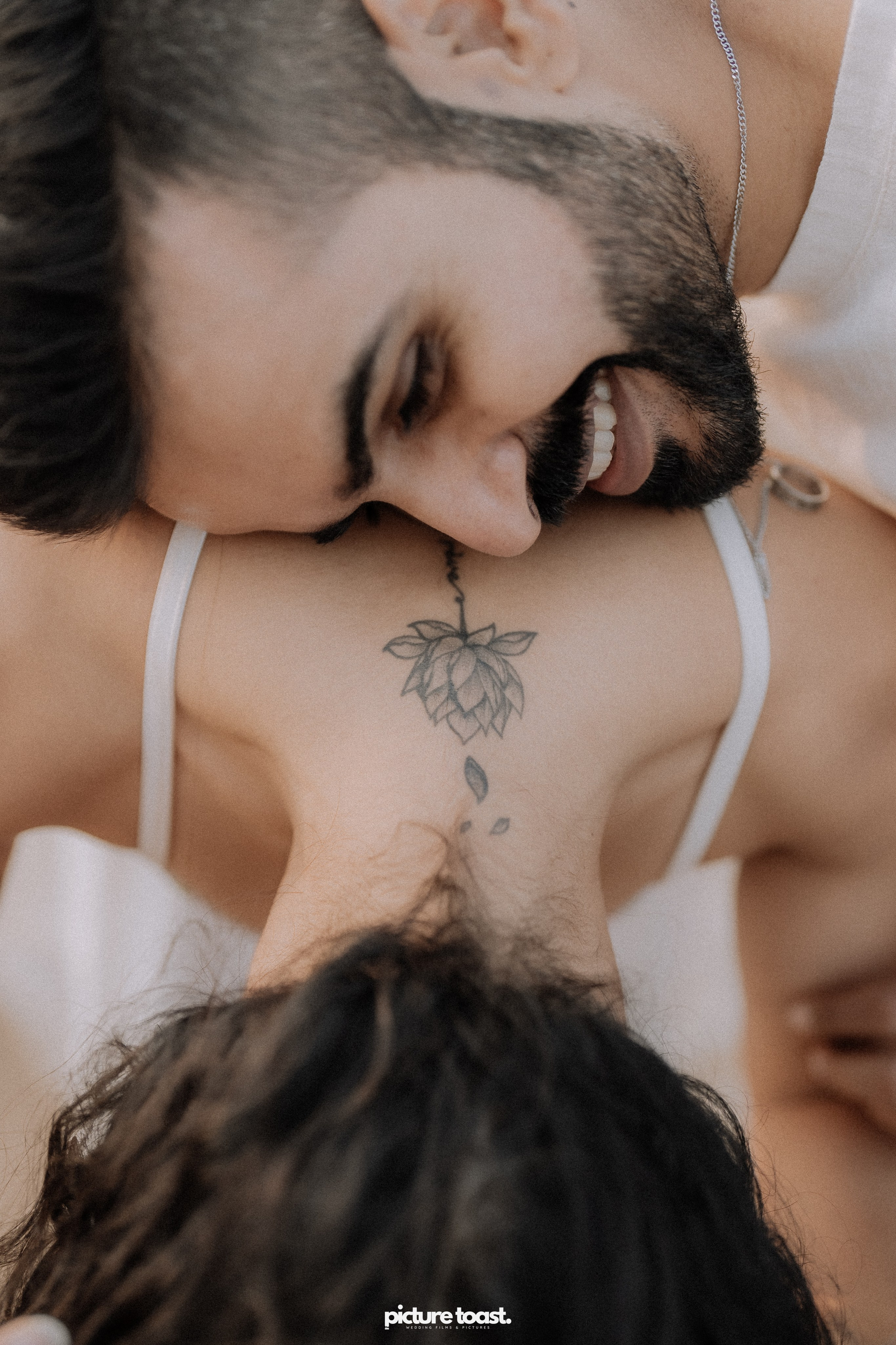 Love In The Beach. Fine art Wedding Photographers in India & Canada