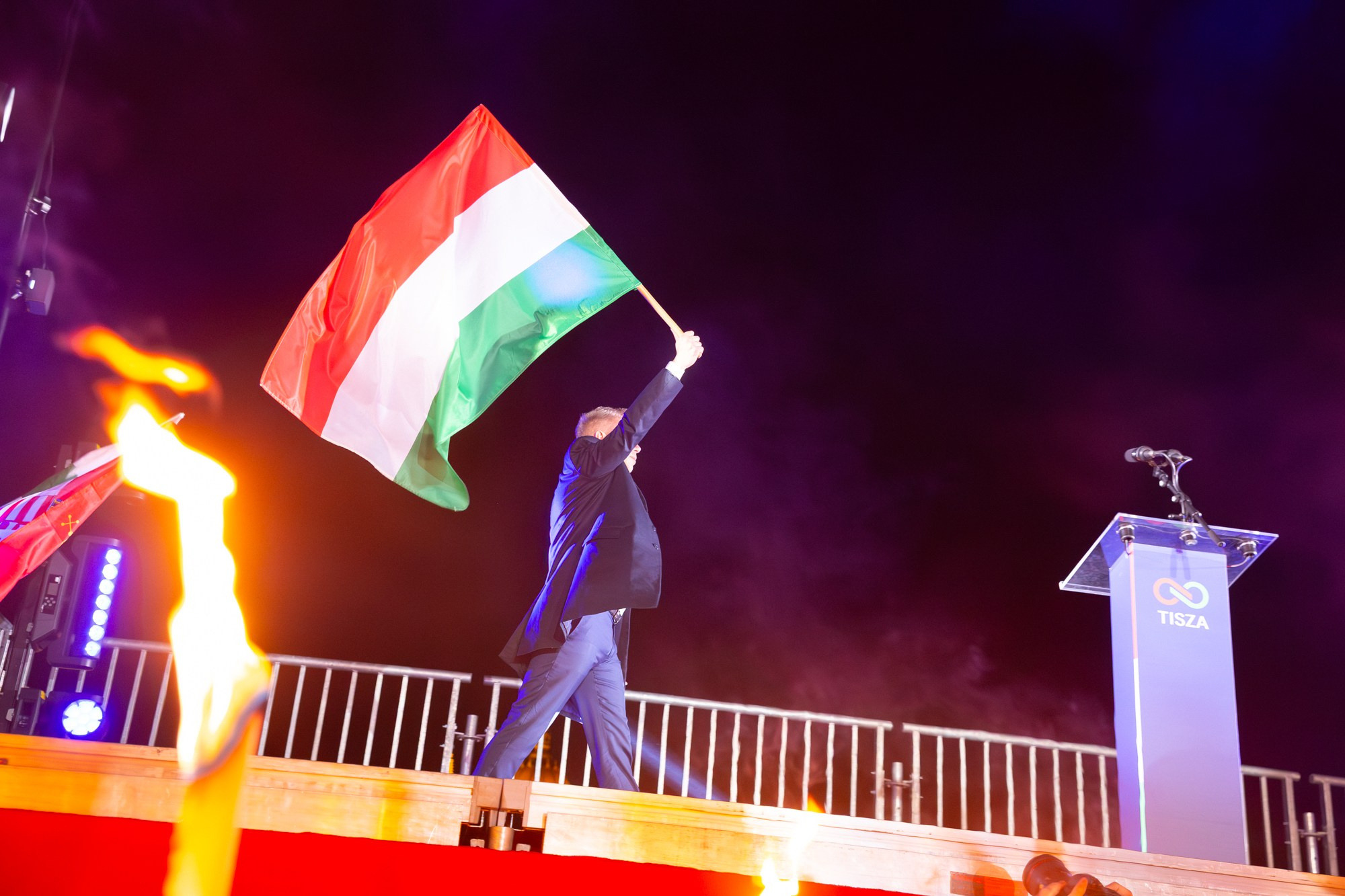 TISZA Victory Night, Hungary 2026. Photographer in Budapest  — Yura Knyazev