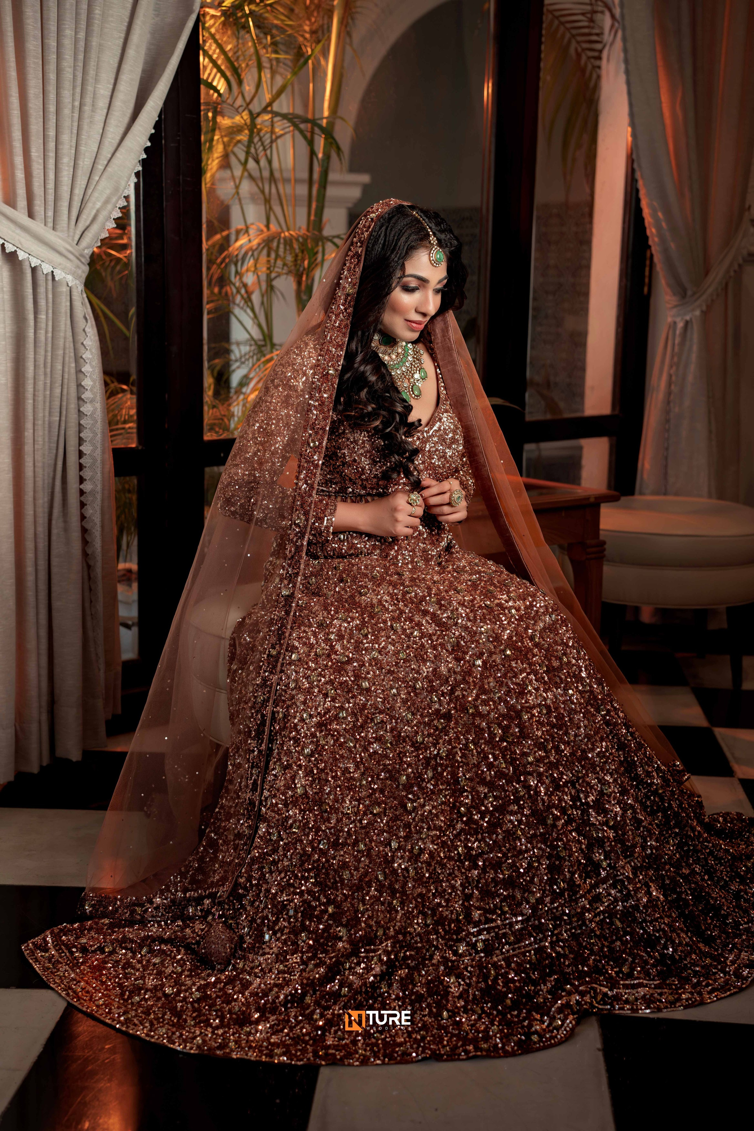 VINAYA BRIDAL SHOOT. NTURE WEDDING