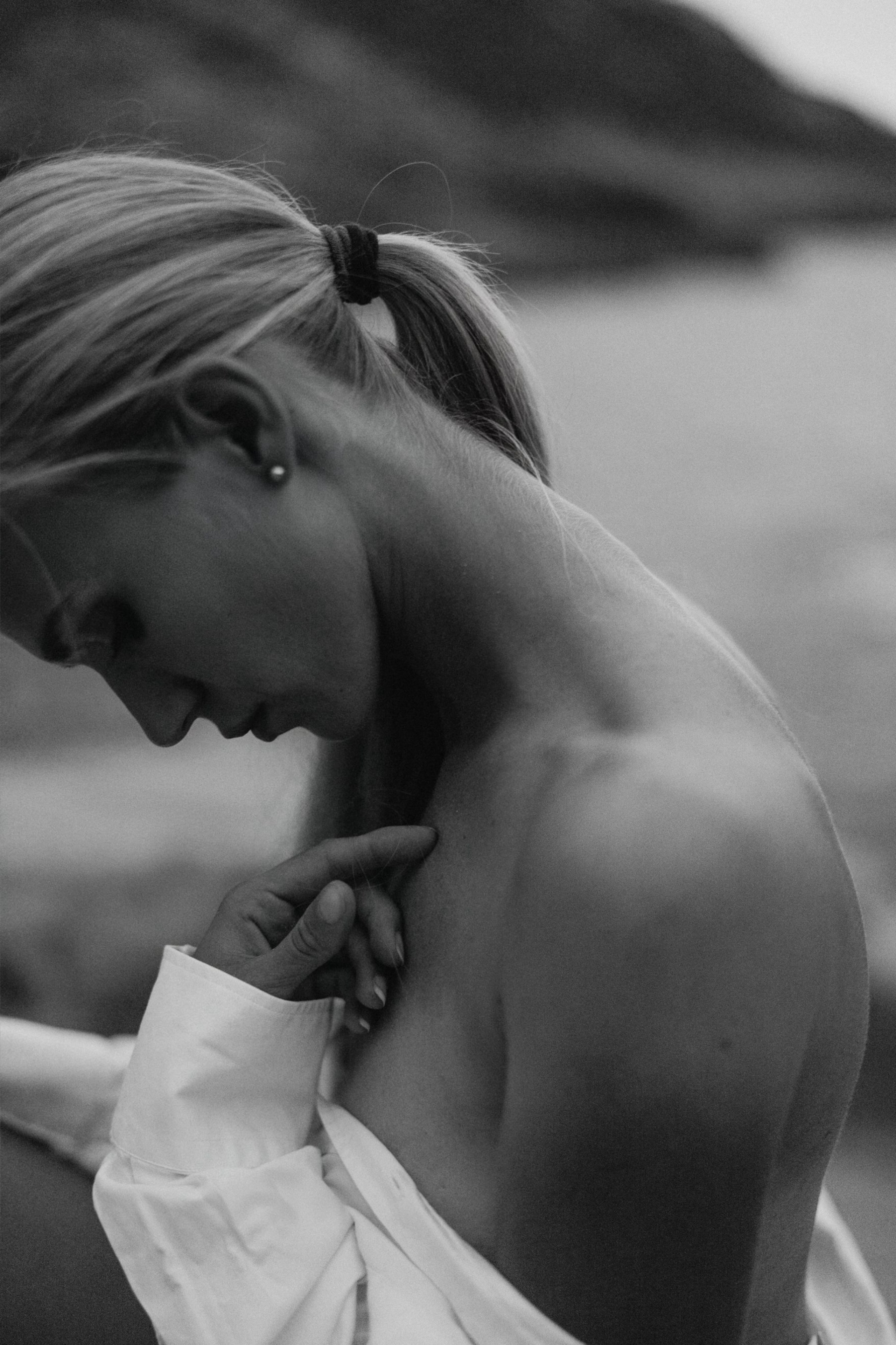 Transformational female photo session. Photographer in Mallorca