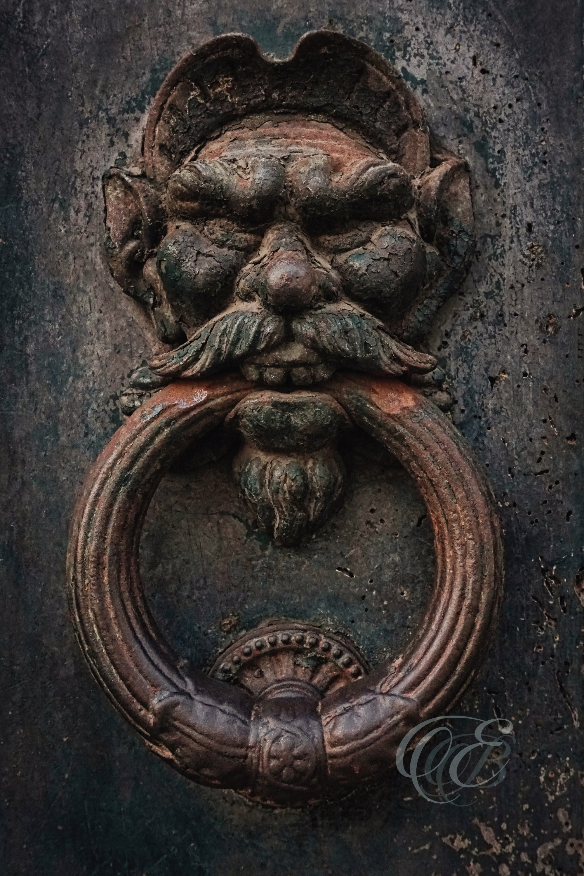Rome Italy - Old Door Knocker - Eduardo Bartoli Fine Art Photography Old door knocker in Rome, Italy – fine art photography by Eduardo Bartoli.