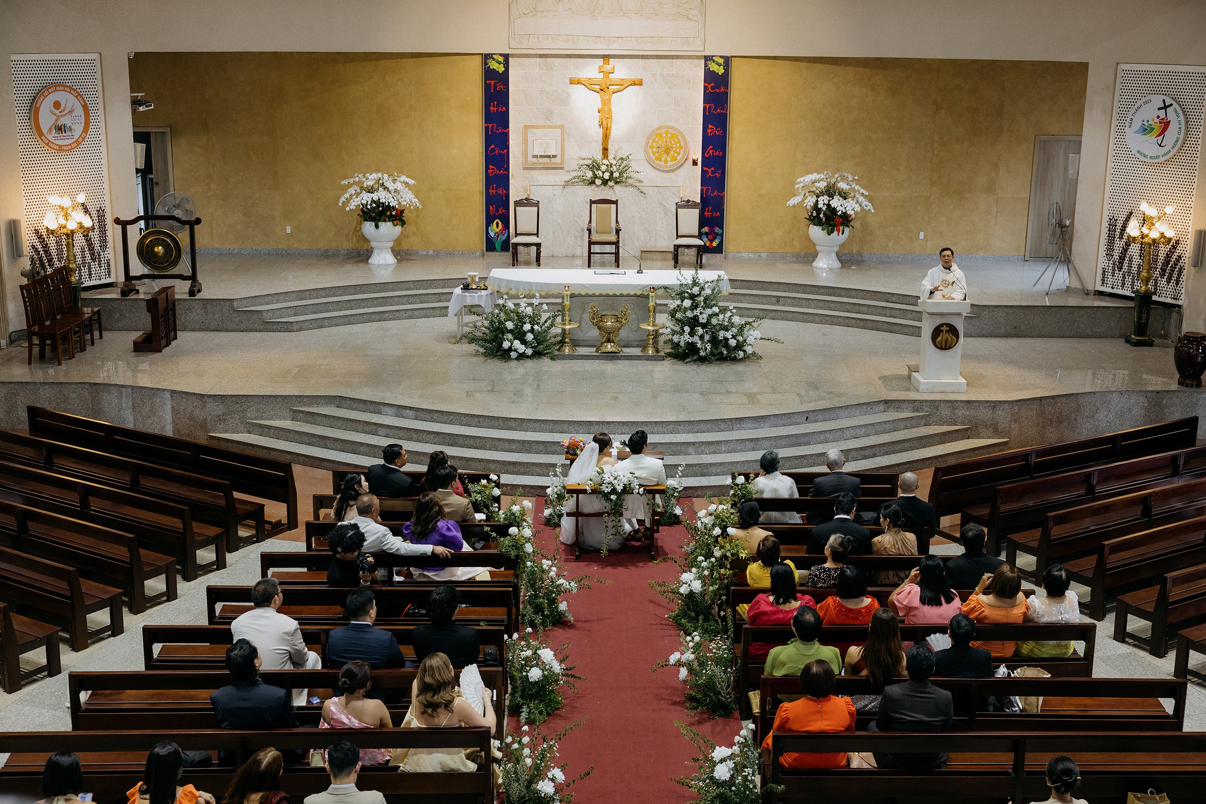 Church Wedding / Nica & Xavier. Nhiếp ảnh gia đám cưới hàng đầu tại Thành Phố Hồ Chí Minh