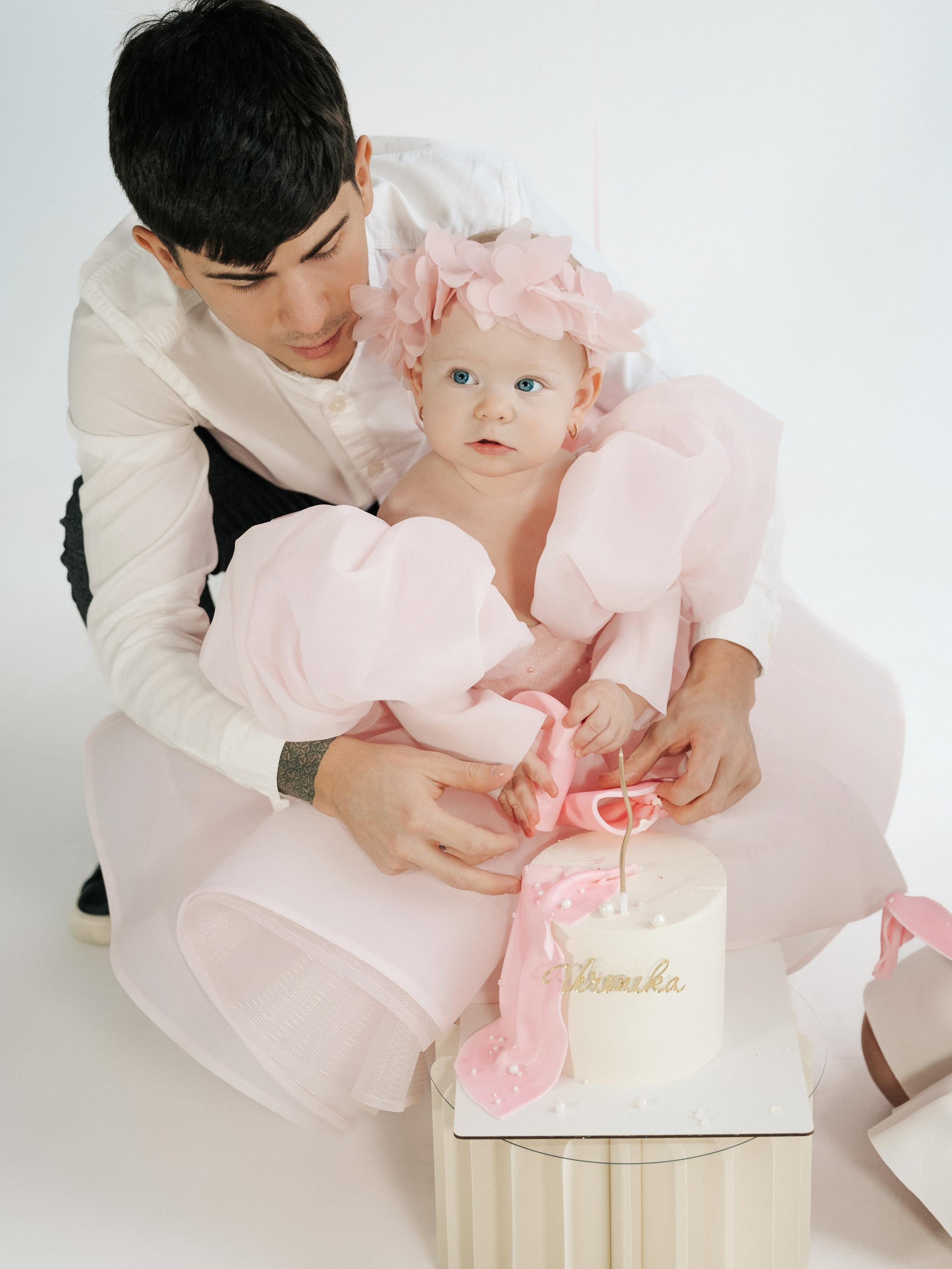 First birthday photoshoot Veronika