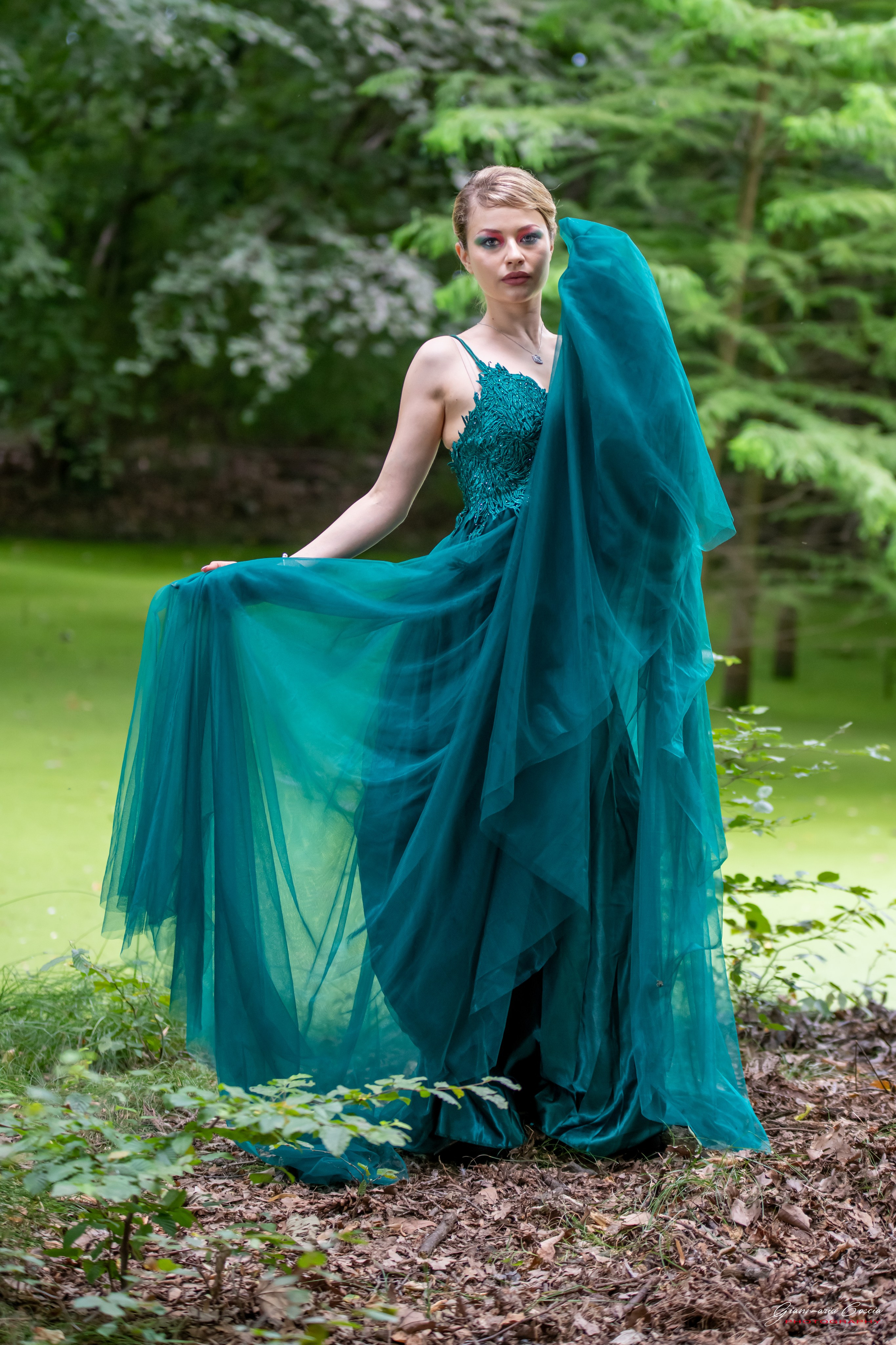 Modella in Villa. “Gianmaria Coscia fotografo per passione”