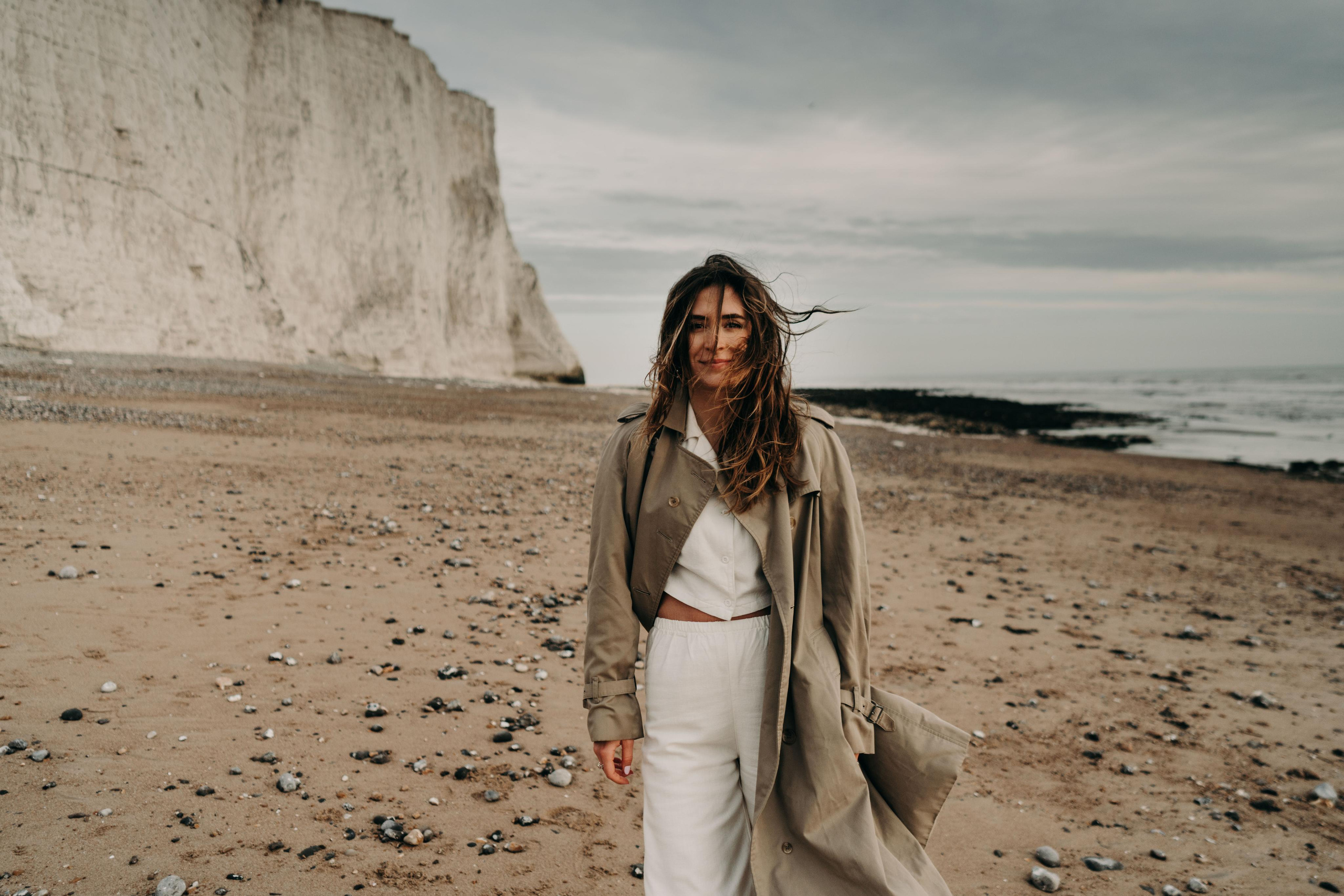 Fashion portrait session at seven sisters. London portrait and family photographer