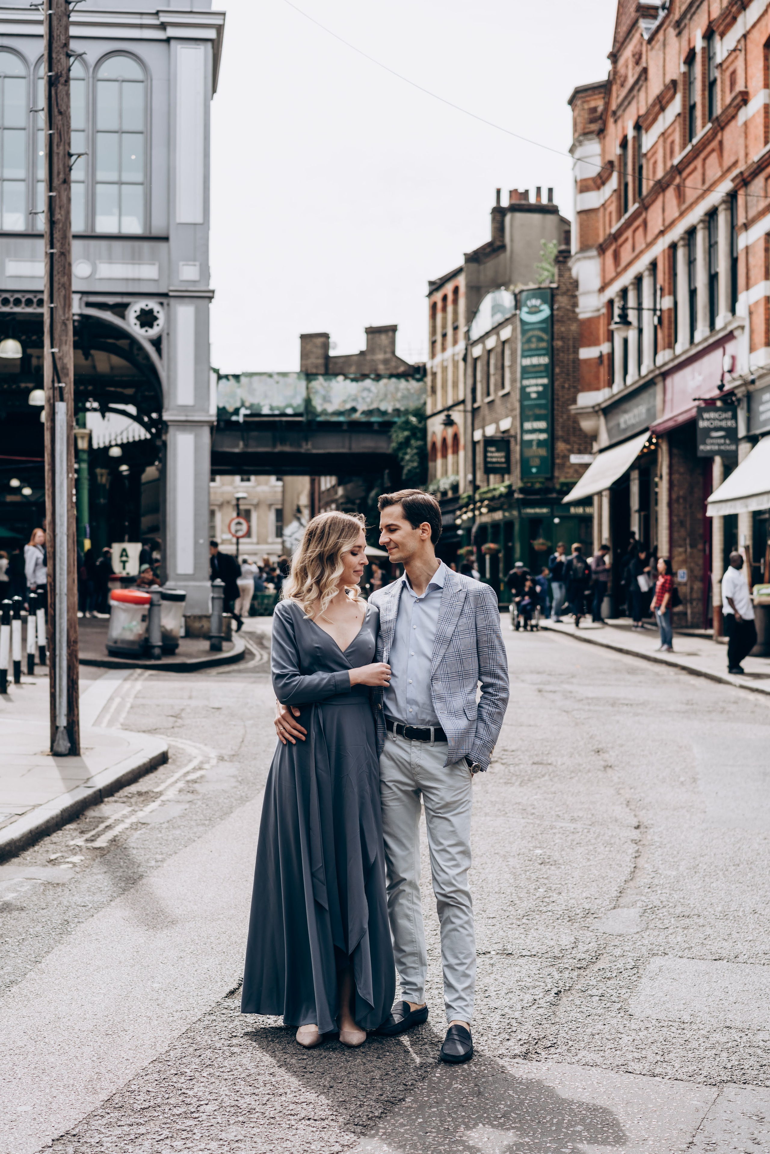 Engagement session by Tower Bridge. London portrait and family photographer