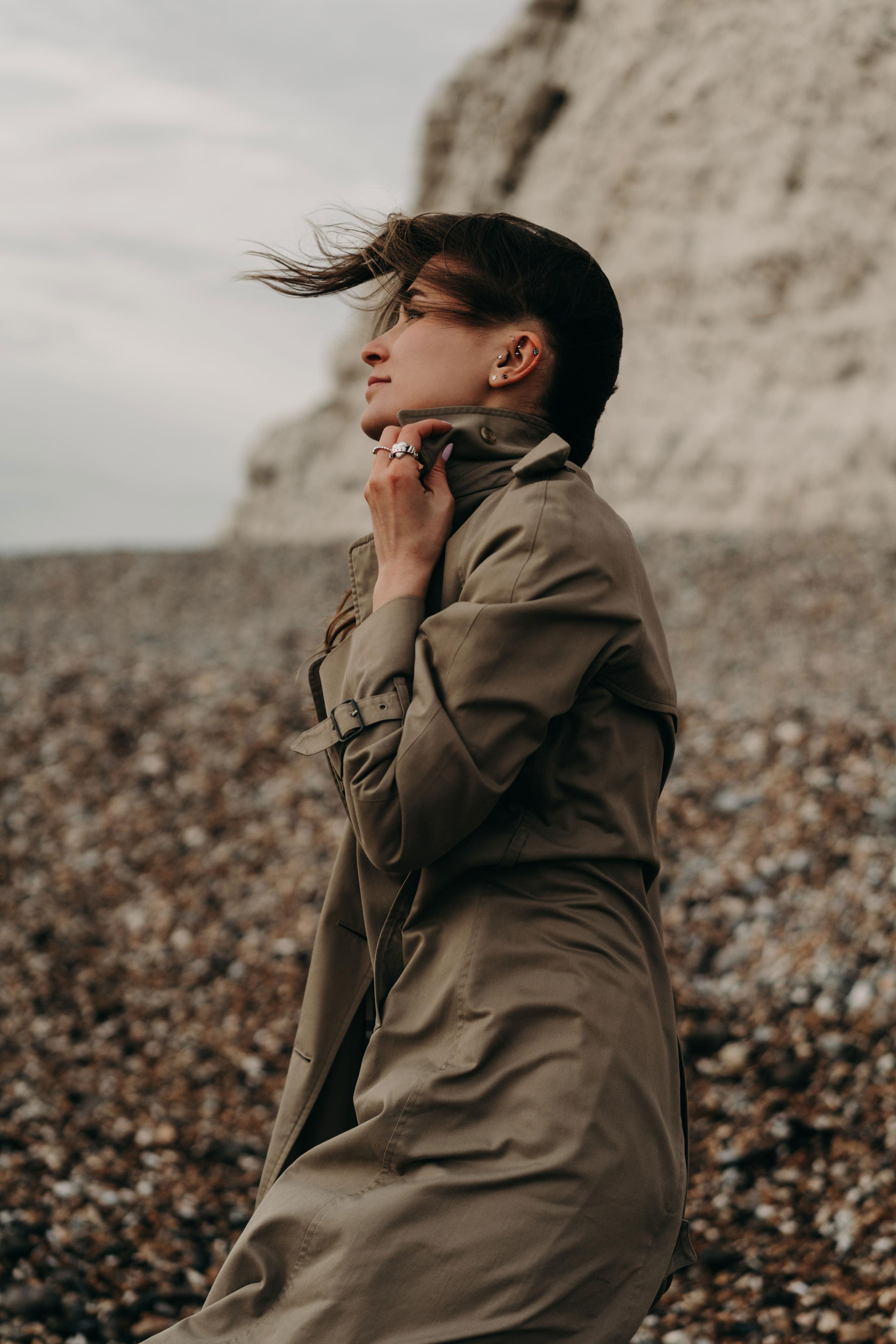 Fashion portrait session at seven sisters. London portrait and family photographer