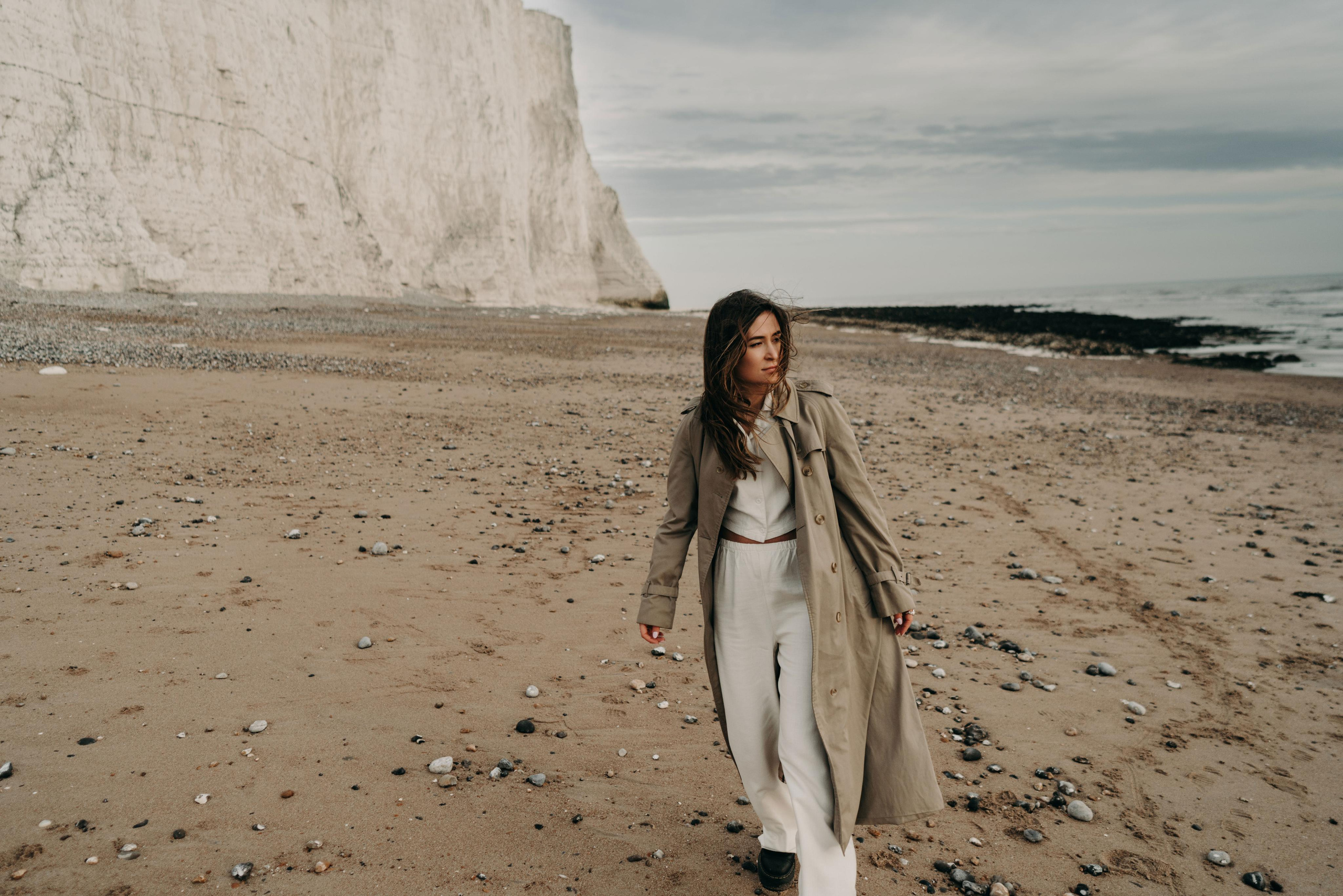 Fashion portrait session at seven sisters. London portrait and family photographer