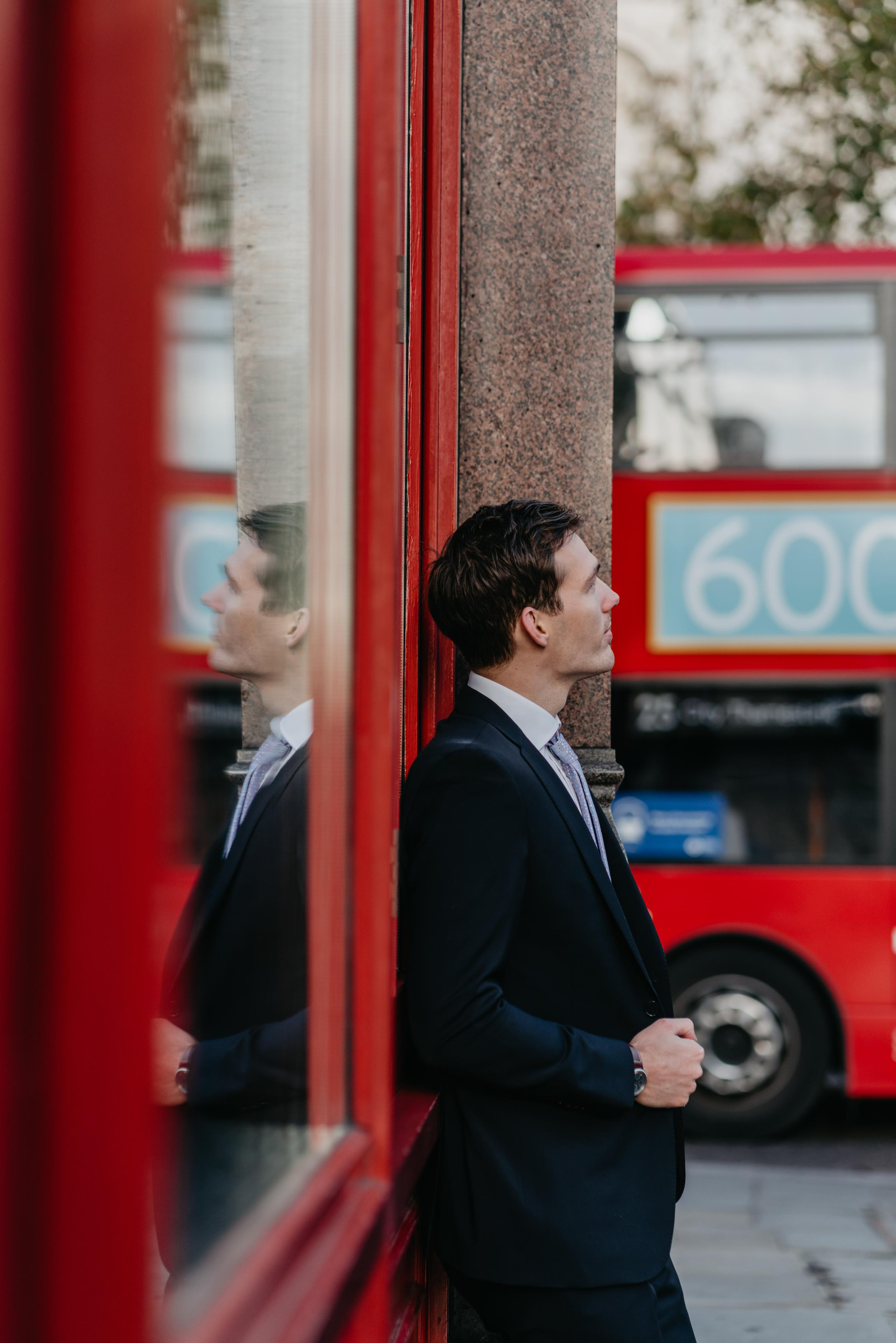 Wedding session by Tower Bridge and St Pauls Cathedral. London portrait and family photographer