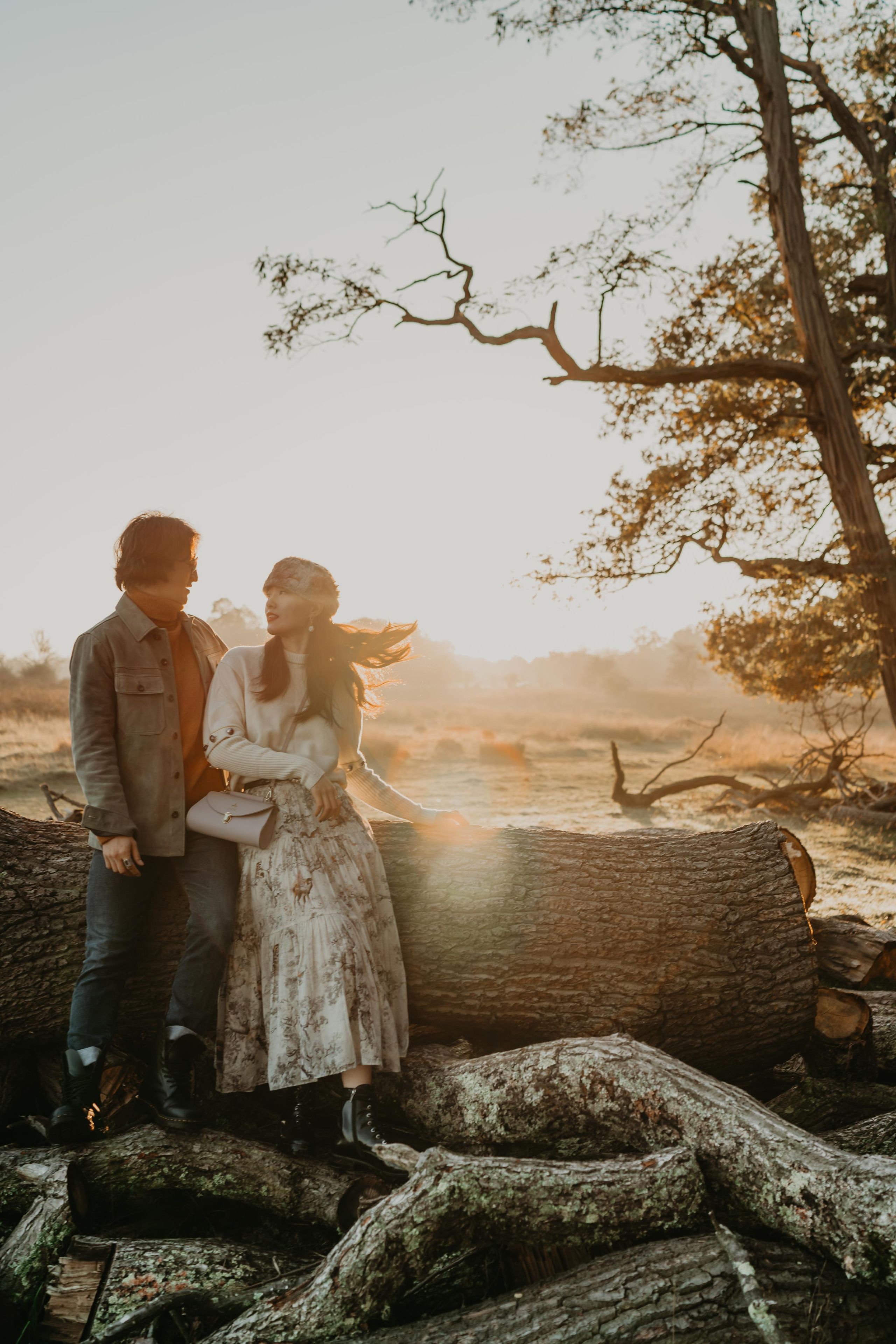 Engagement session in Richmond Park. London portrait and family photographer