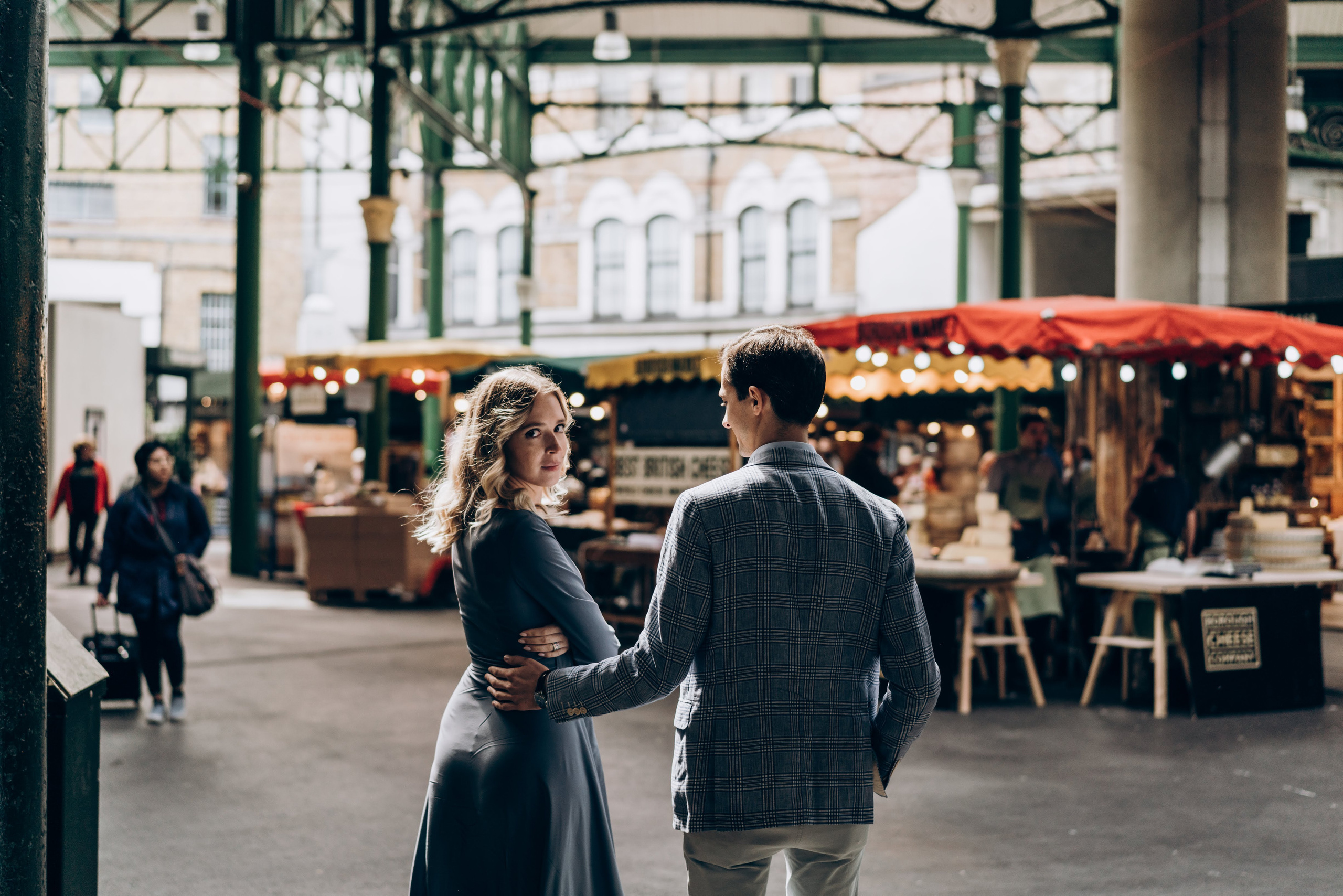 Engagement session by Tower Bridge. London portrait and family photographer