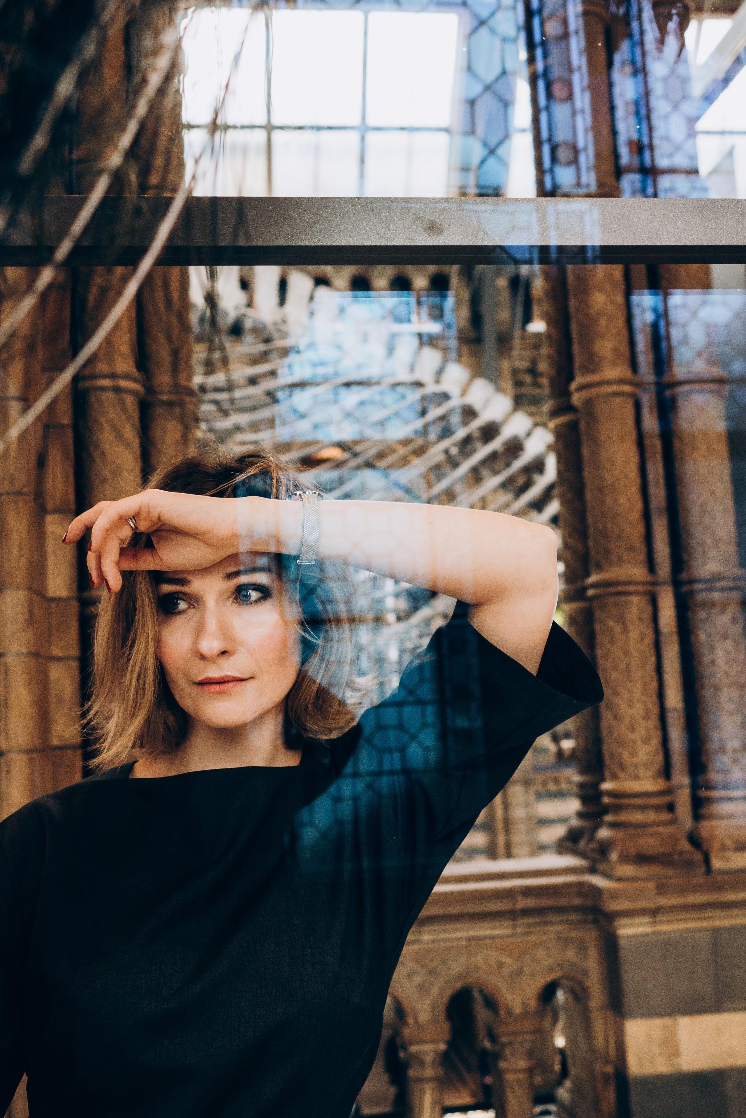 close up young women portrait 