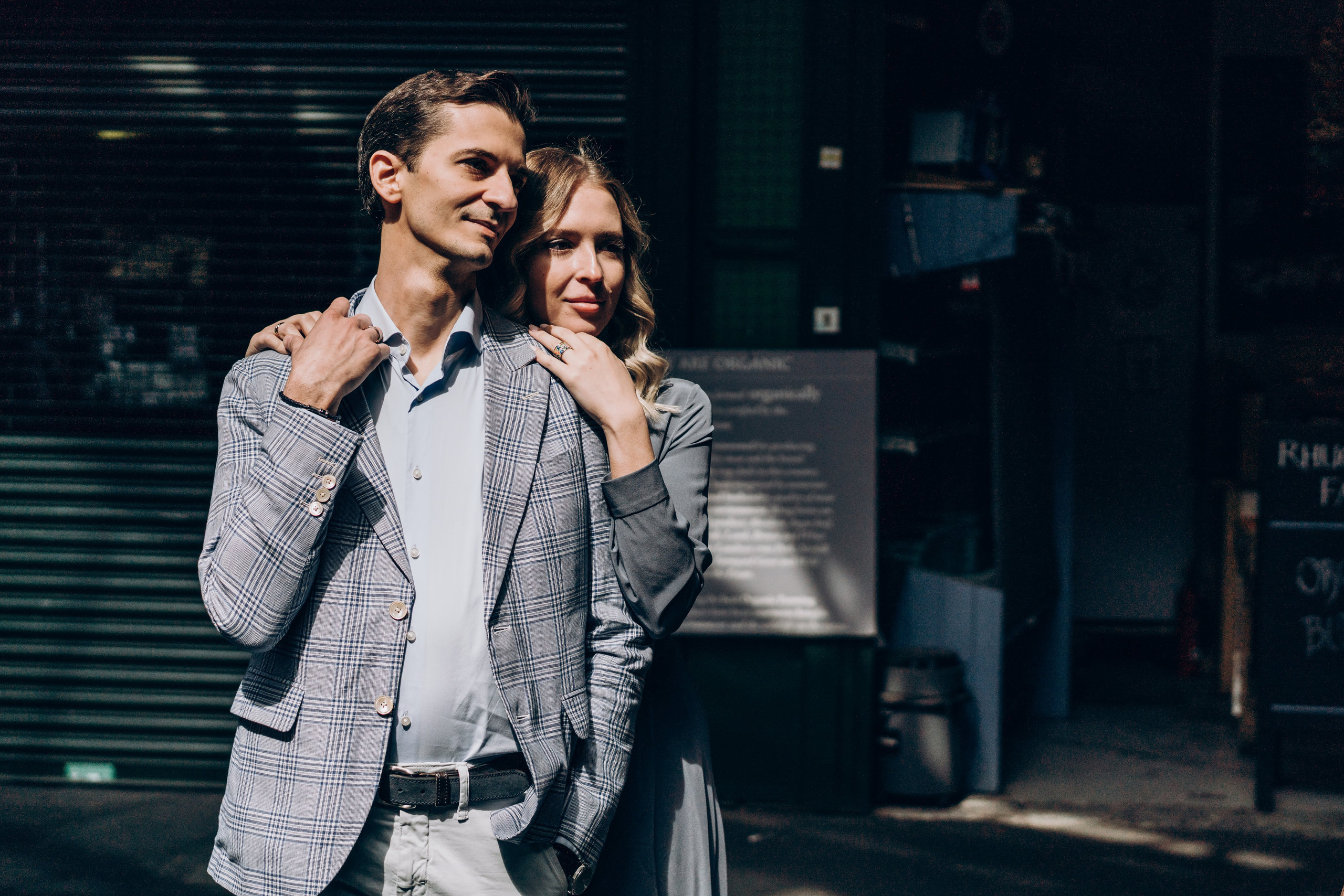 Engagement session by Tower Bridge. London portrait and family photographer