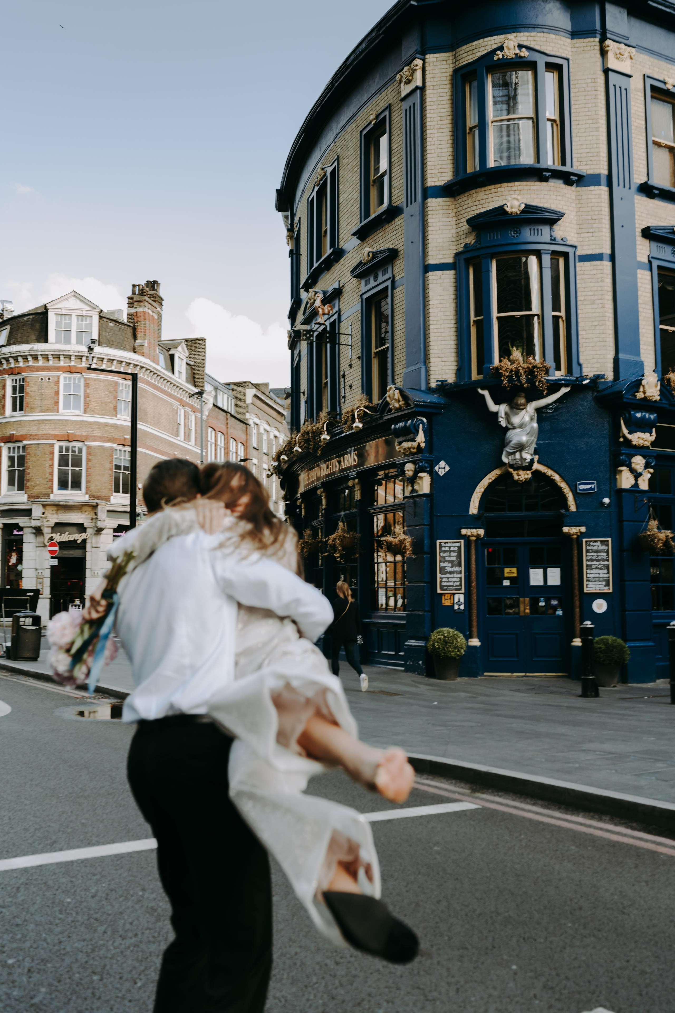 Pre wedding session by Tower Bridge. London portrait and family photographer