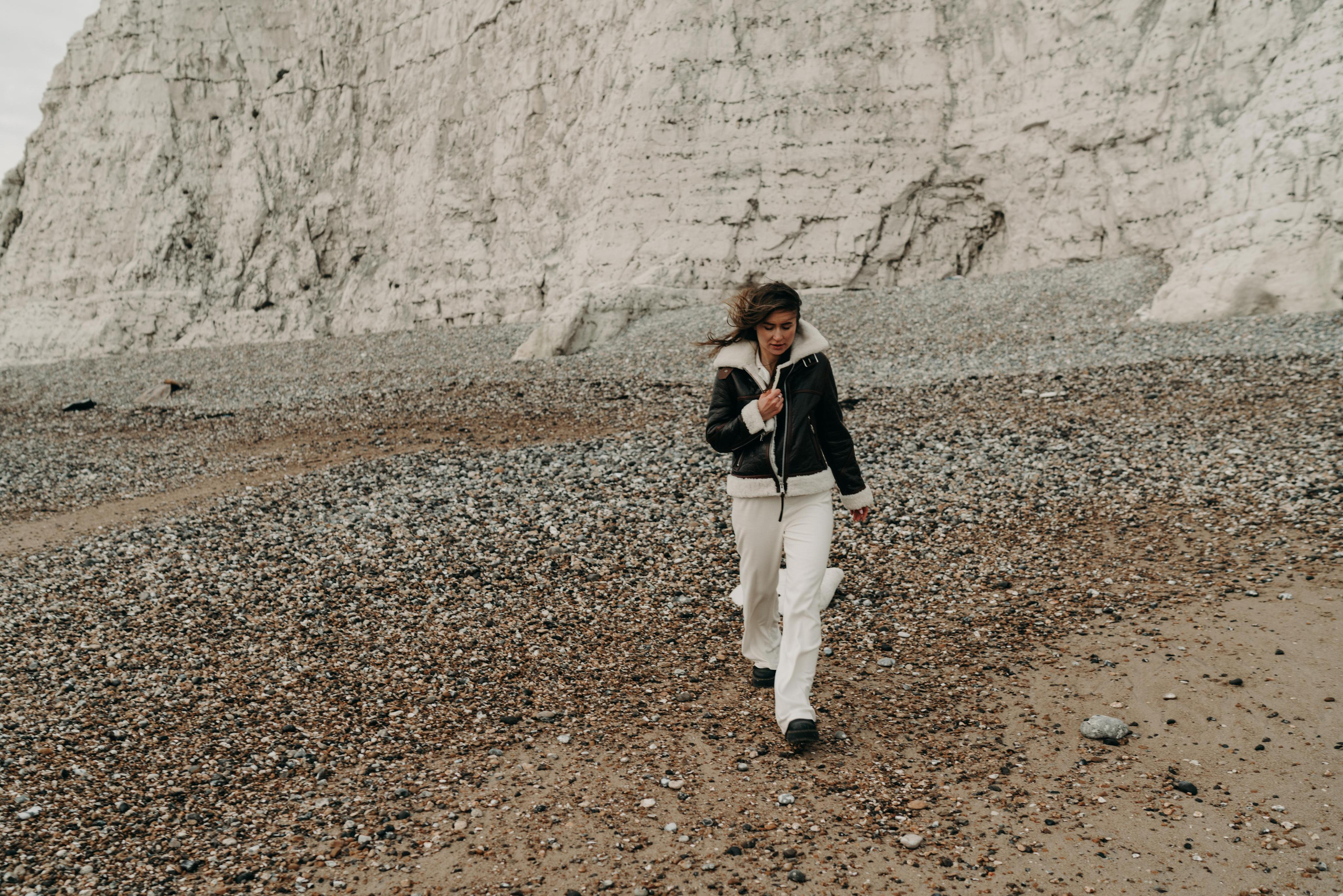 Fashion portrait session at seven sisters. London portrait and family photographer