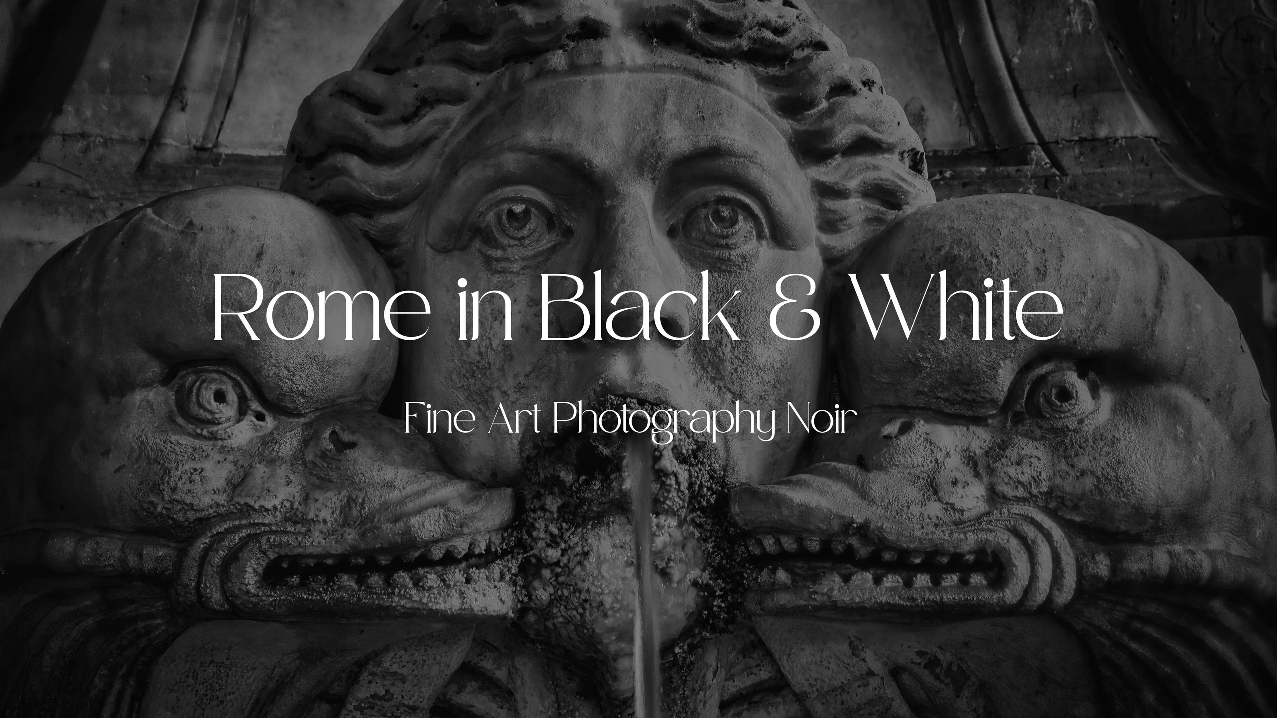 Rome in Black & White — Fine Art Photography Noir. Eduardo Bartoli Photography