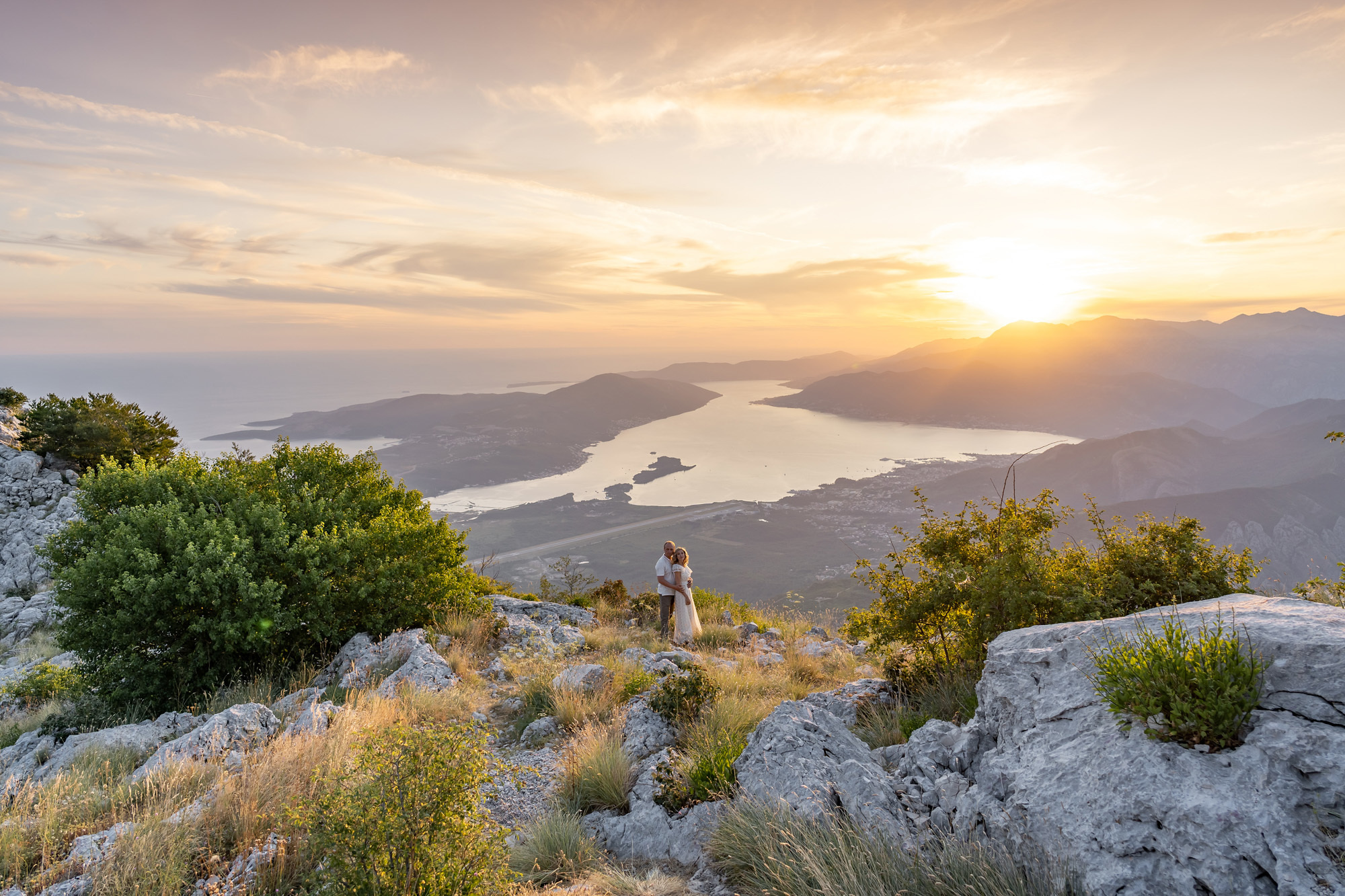 Лав стори фотосессия в Перасте