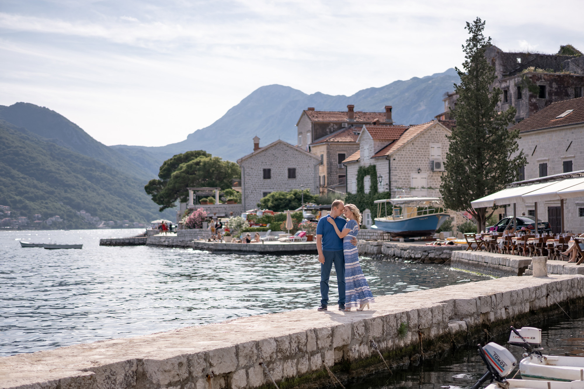 Лав стори фотосессия в Перасте
